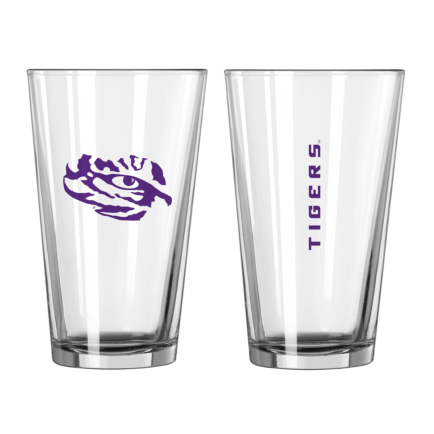 Logo Brands Louisiana State University 16 oz Gameday Pint Glass