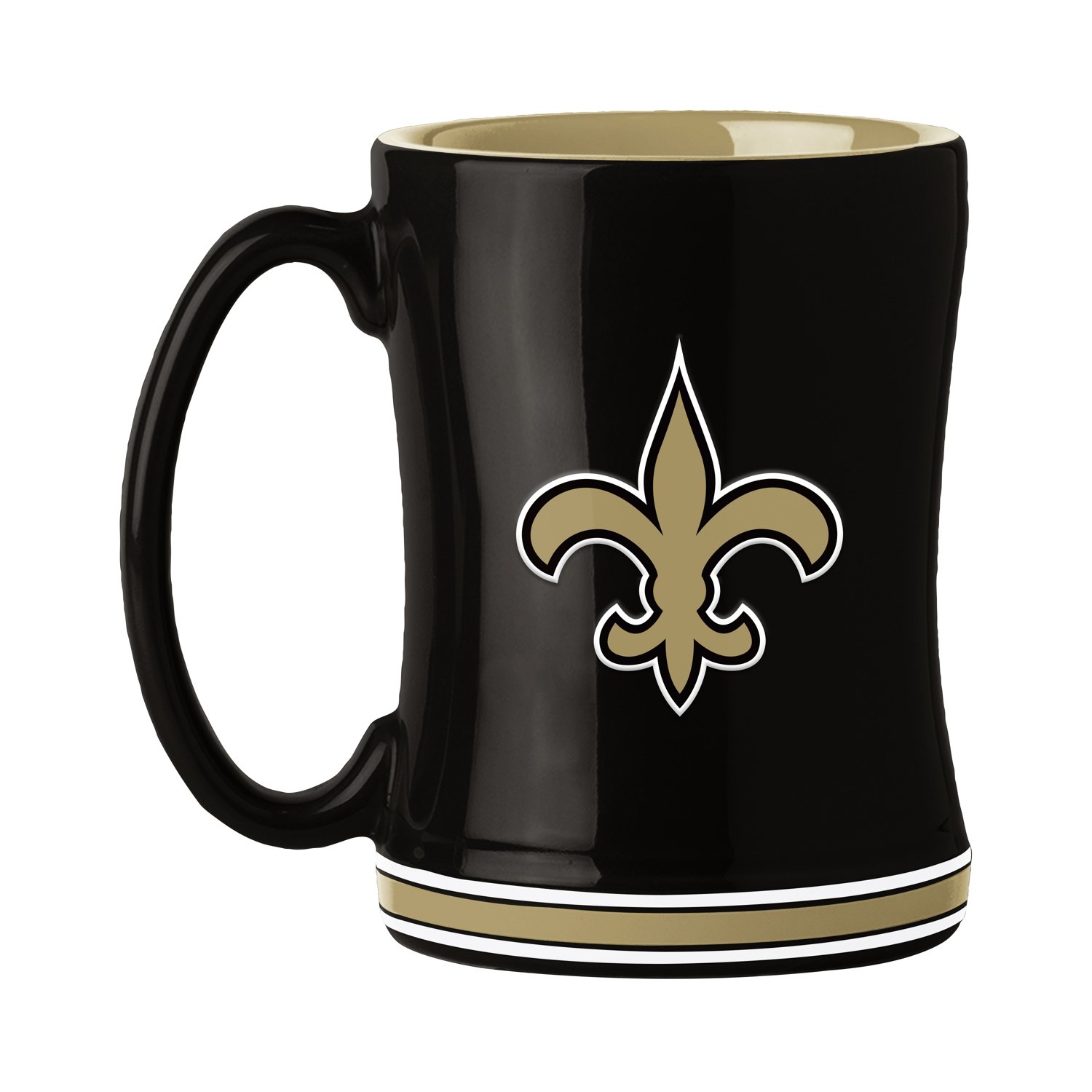 Logo New Orleans Saints Relief Mug - 14 oz