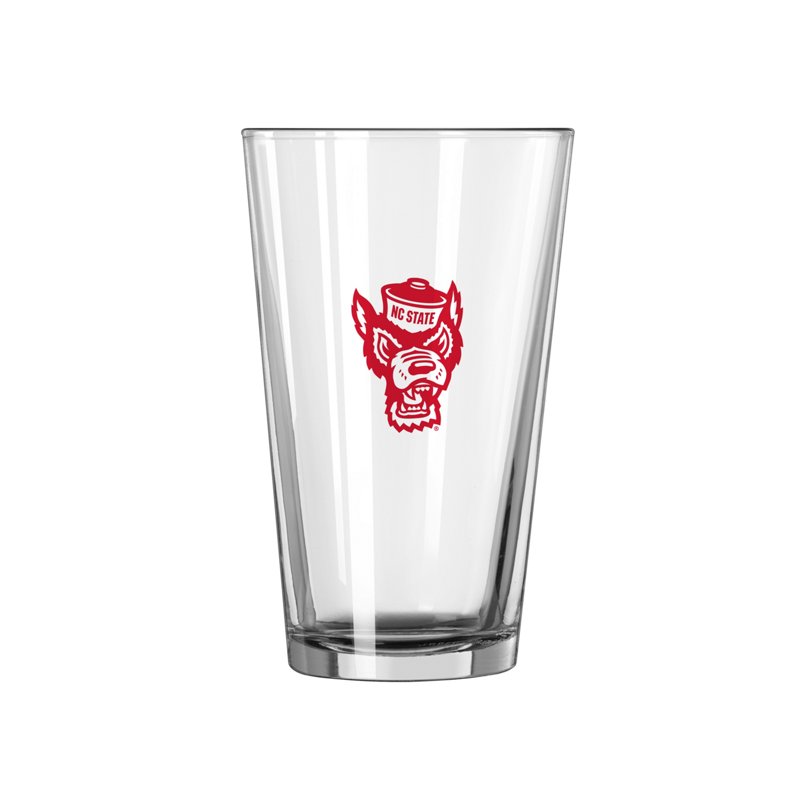 Logo Brands North Carolina State University 16 oz Gameday Pint Glass Red - NCAA Novelty at Academy Sports