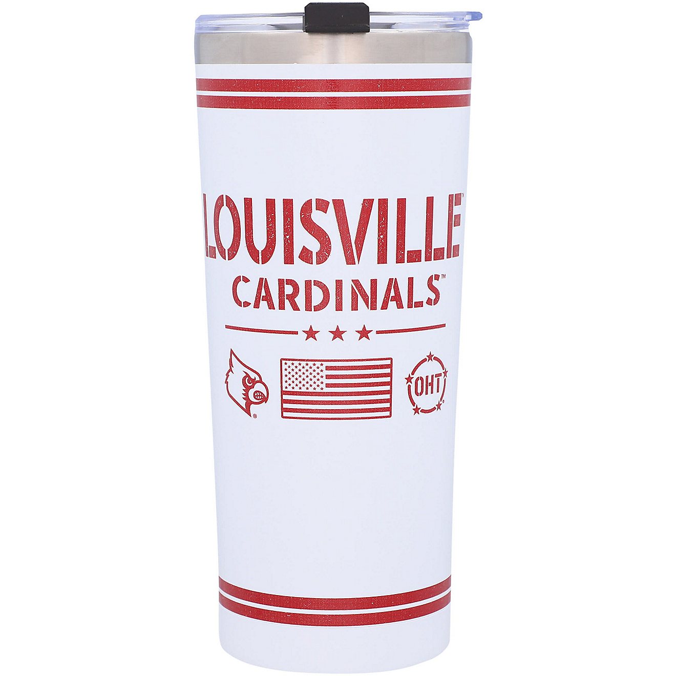 Louisville Cardinals 24oz OHT Military Appreciation Tumbler                                                                      - view number 1
