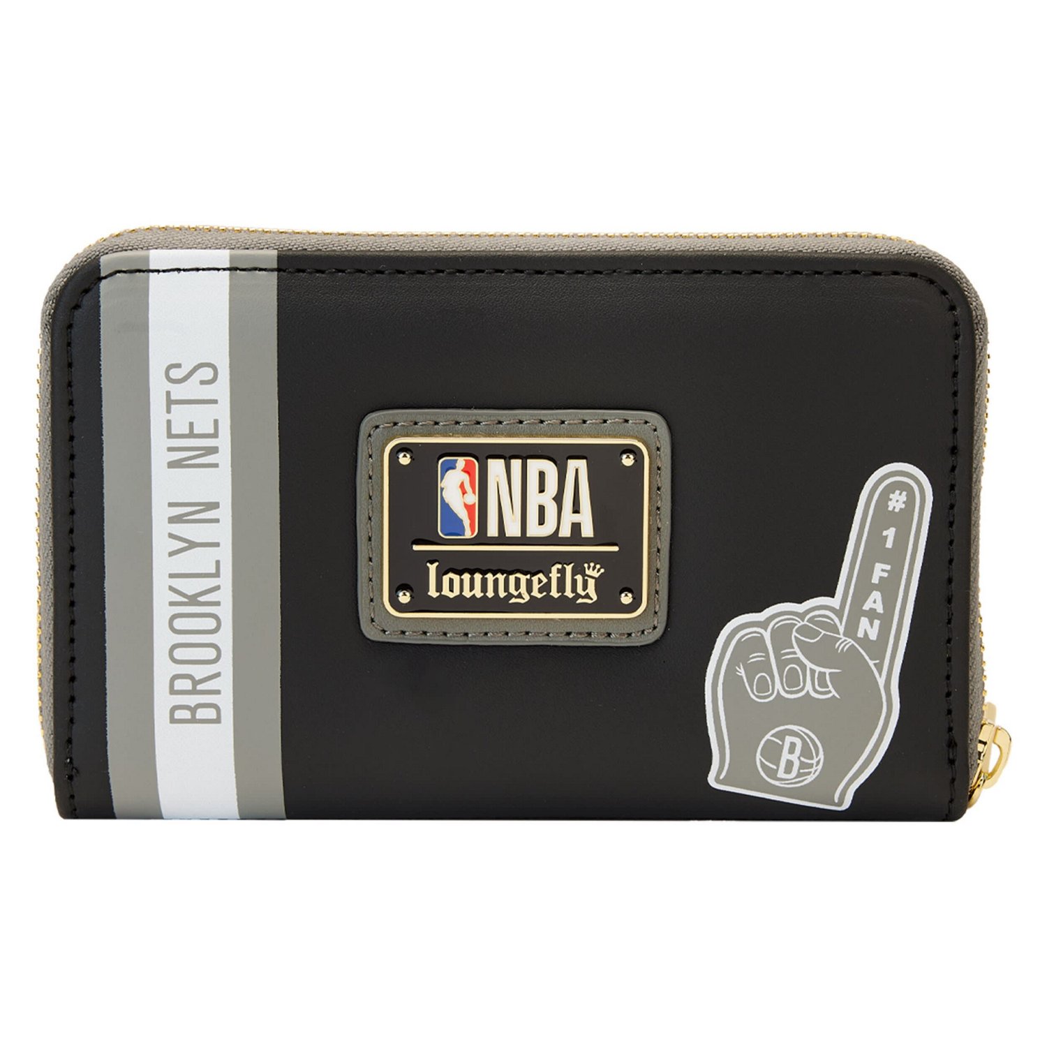 Loungefly Brooklyn Nets Patches Zip-Around Wallet - view number 2