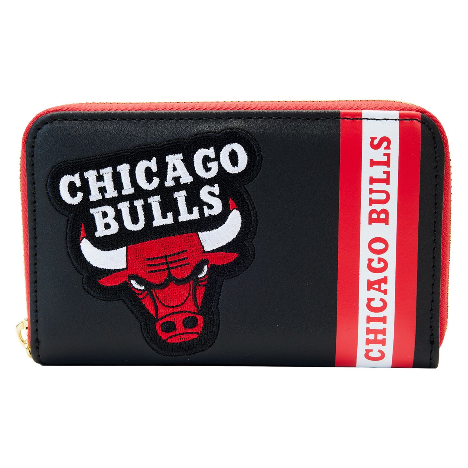 Loungefly Chicago Bulls Patches Zip-Around Wallet - view number 1