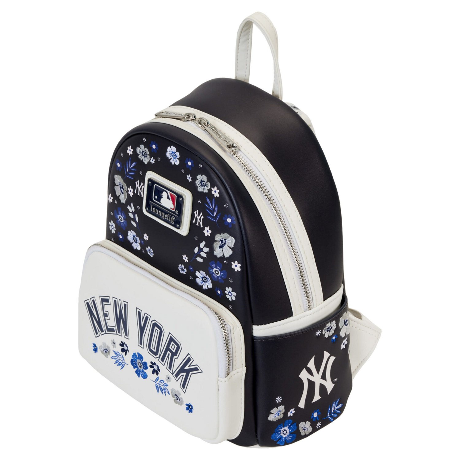 Loungefly New York Yankees Floral Mini Backpack - view number 3