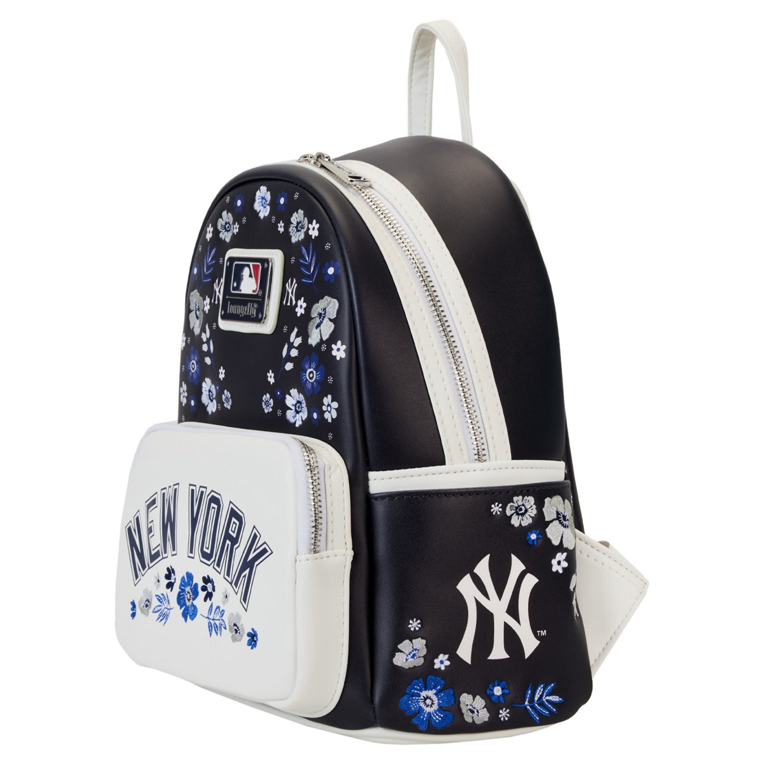 Loungefly New York Yankees Floral Mini Backpack - view number 2
