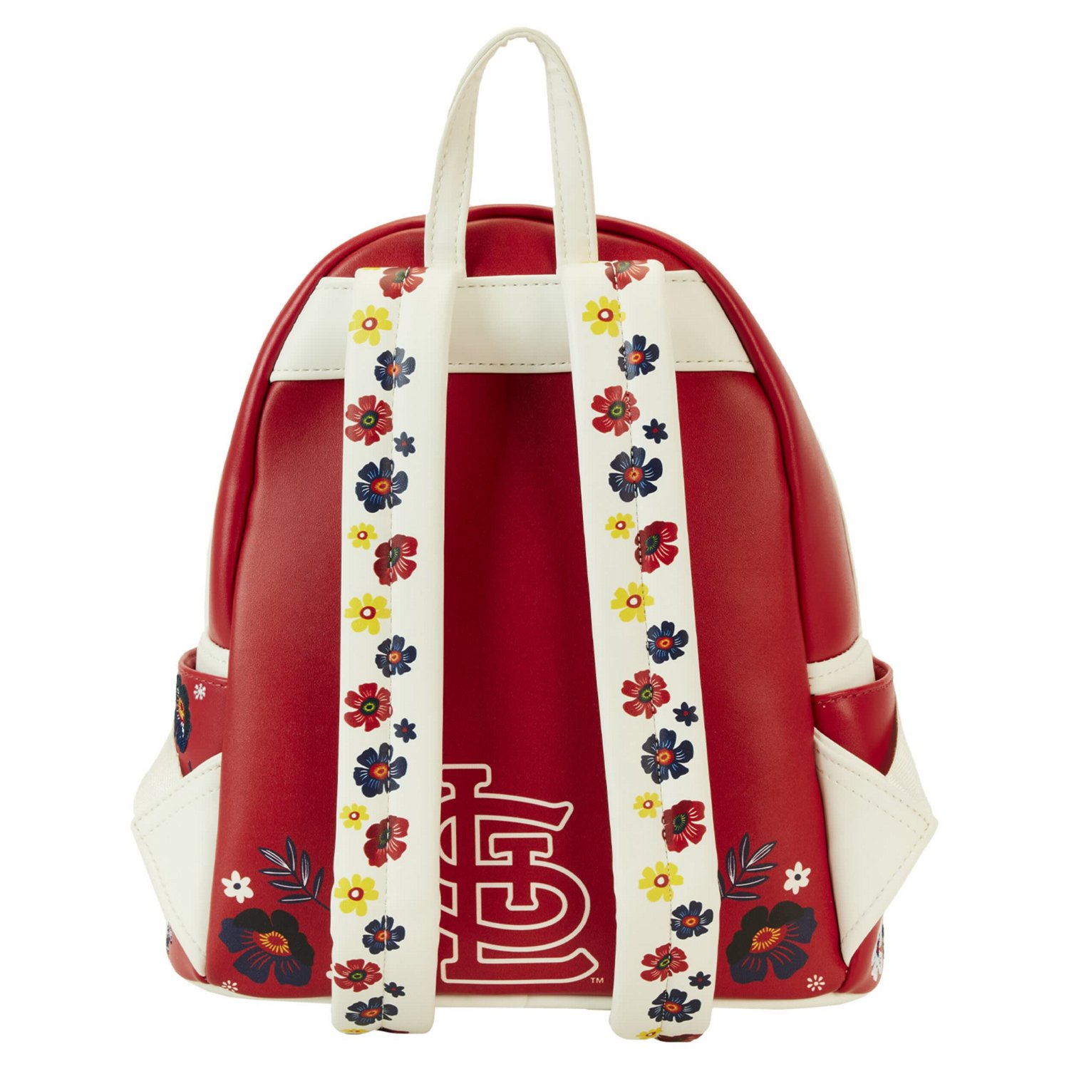 Loungefly St Louis Cardinals Floral Mini Backpack