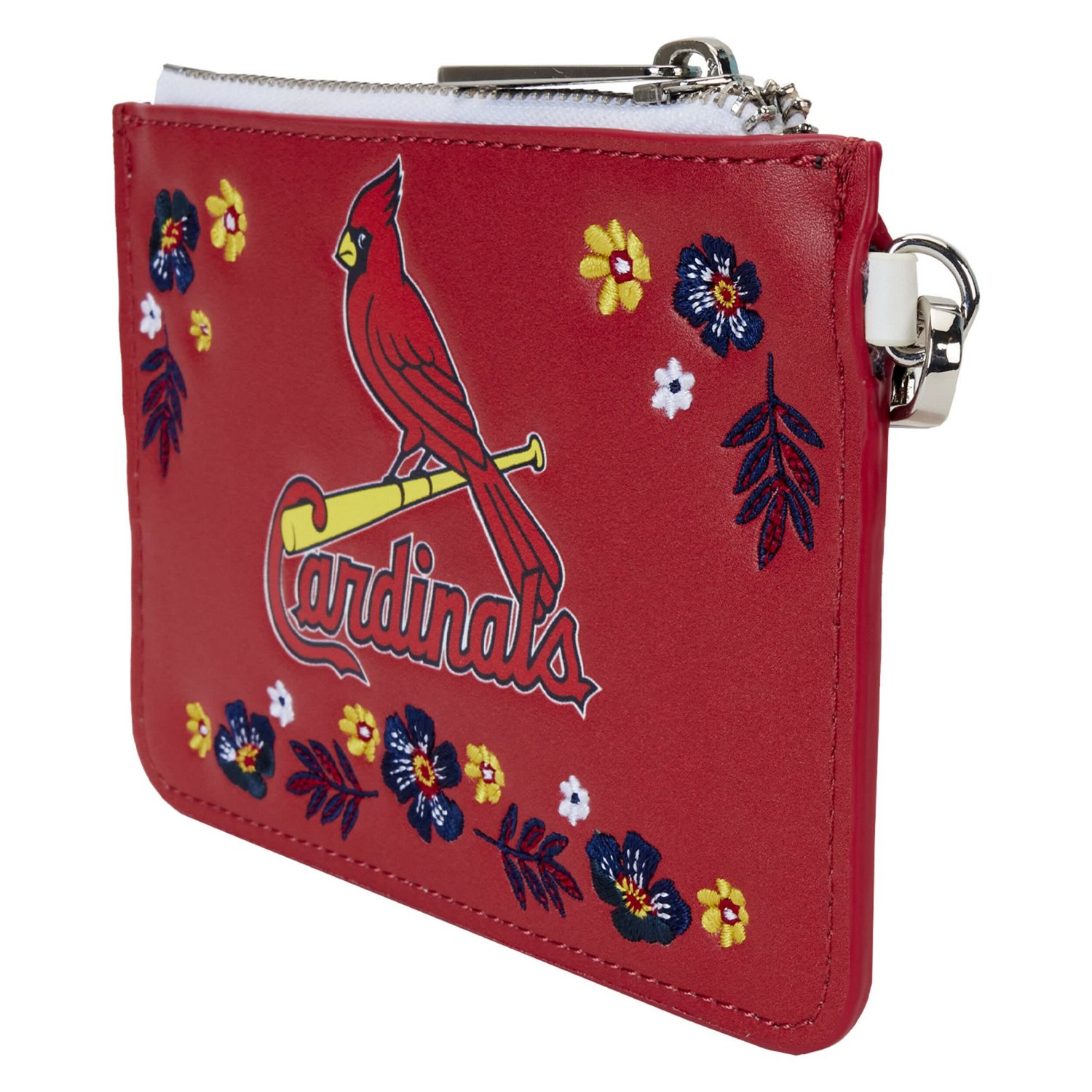 Loungefly St Louis Cardinals Floral Wrist Clutch - view number 2