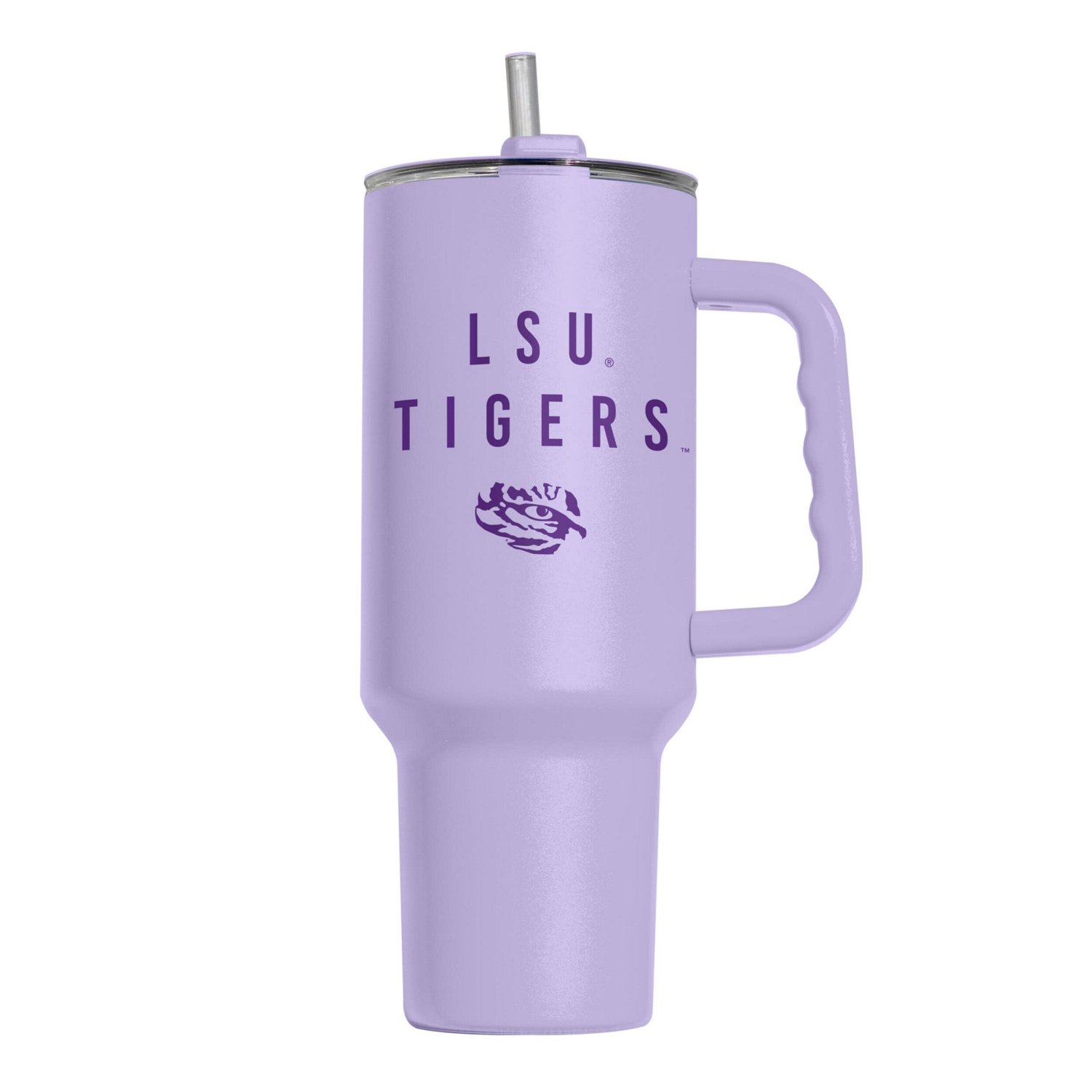 LSU Tigers 40oz Lavender Soft Touch Tumbler