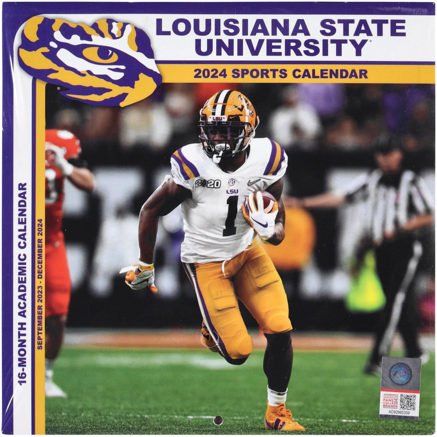 Turner Licensing LSU Tigers 7'' x 7'' 2024 Mini Wall Calendar | Hamilton  Place