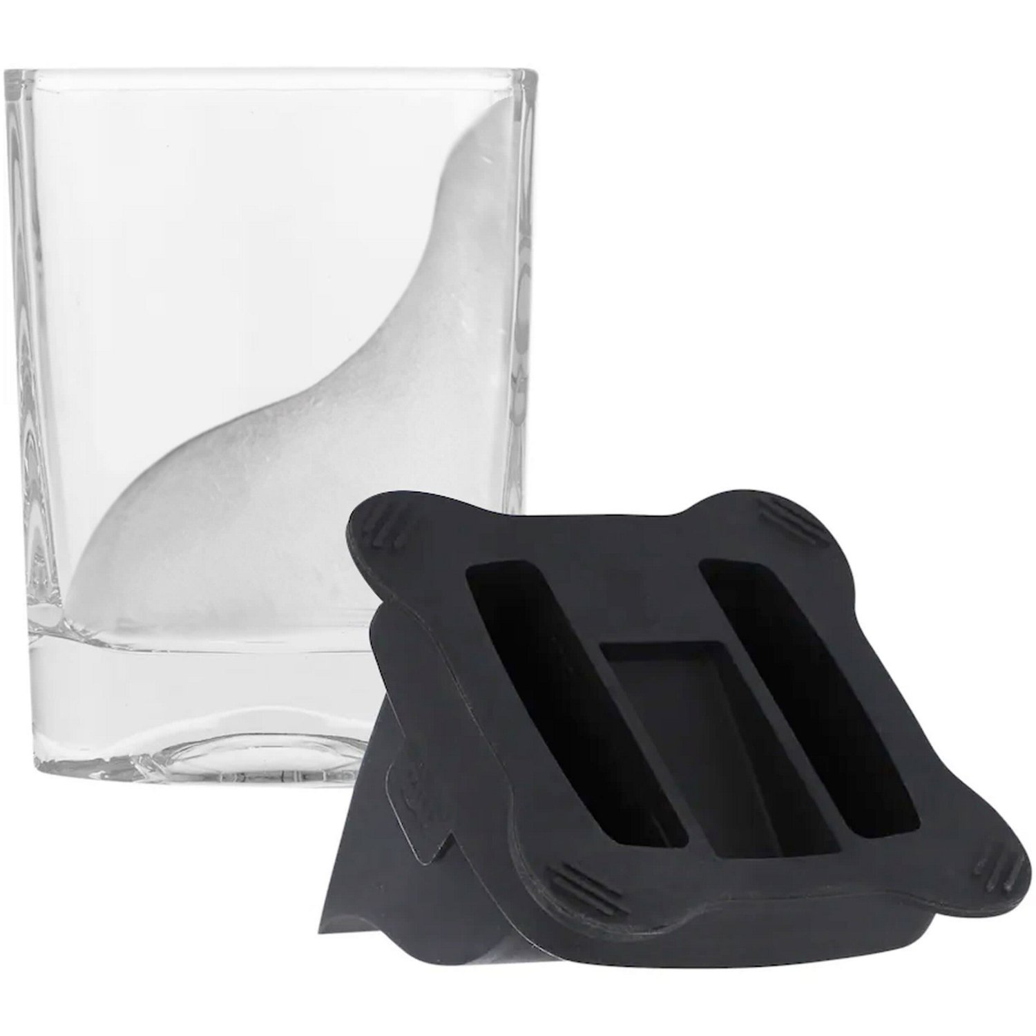 Miami Hurricanes 10oz Ice Wedge Glass - view number 3