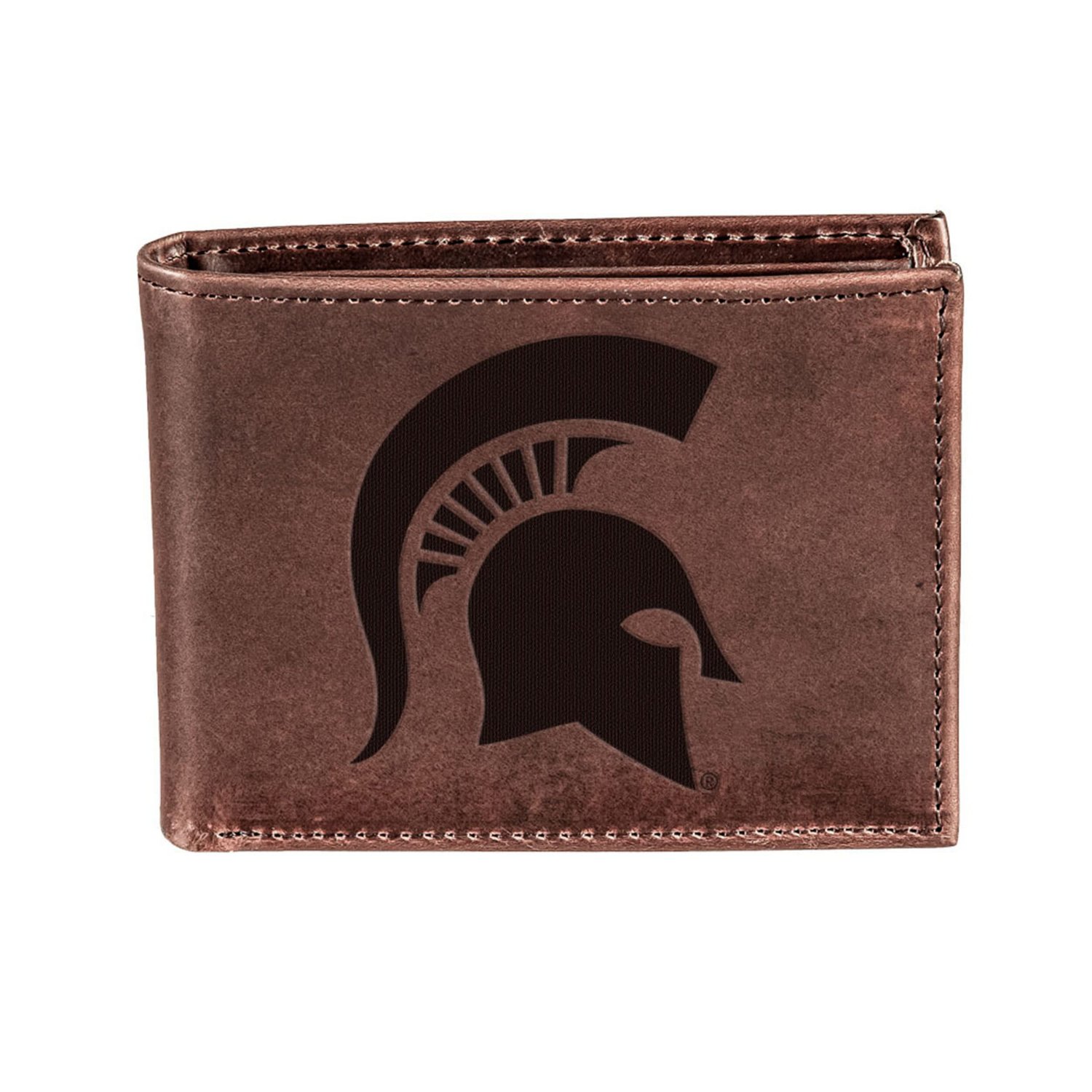 Michigan State Spartans Bifold Leather Wallet