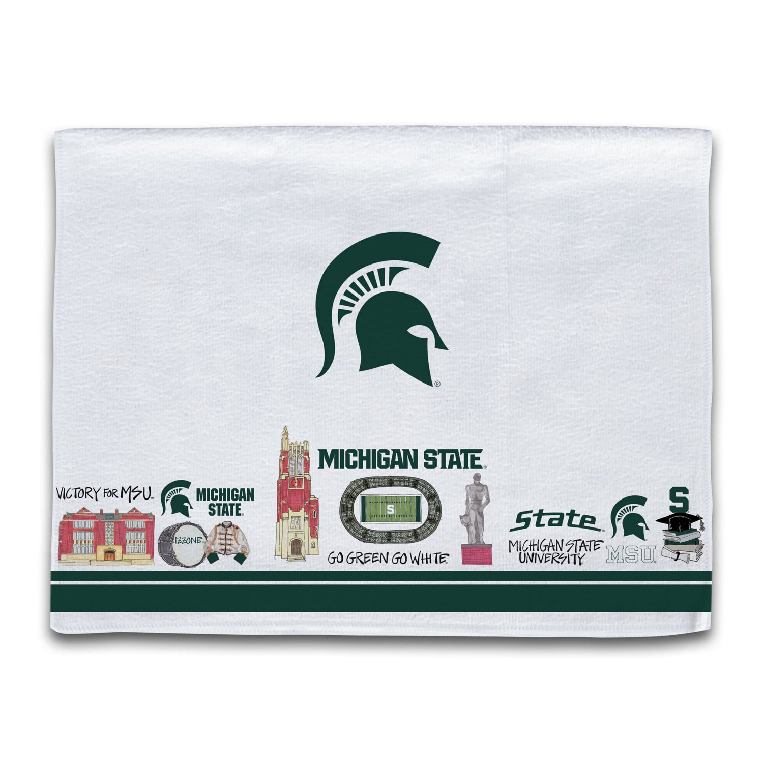 Michigan State Spartans Icon Towel