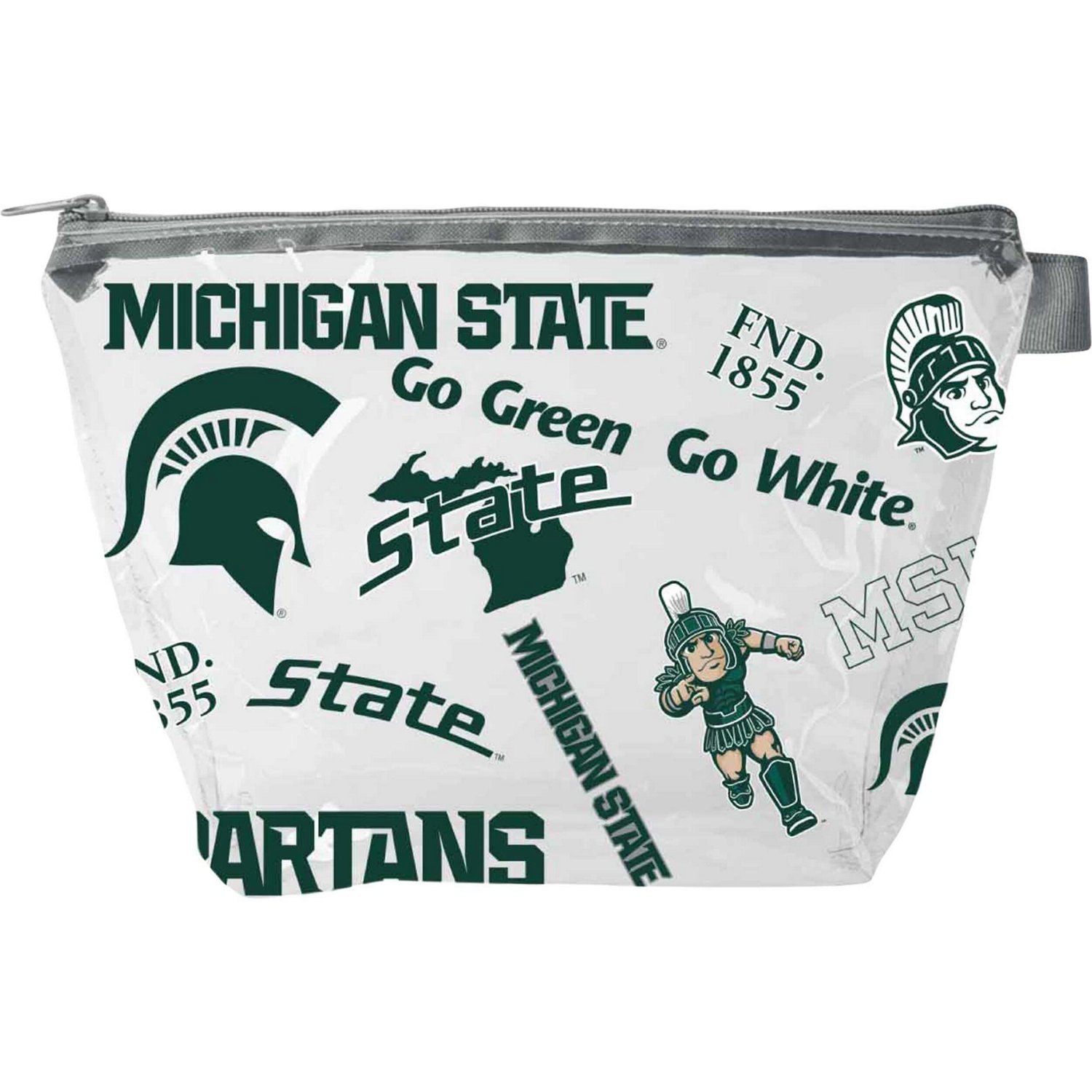 Michigan State Spartans Medley Cosmetic Purse Pouch - view number 1