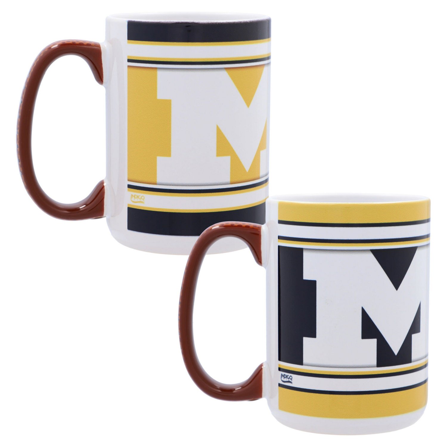 Michigan Wolverines 15oz Home  Away 2-Pack Mug Set                                                                               - view number 2