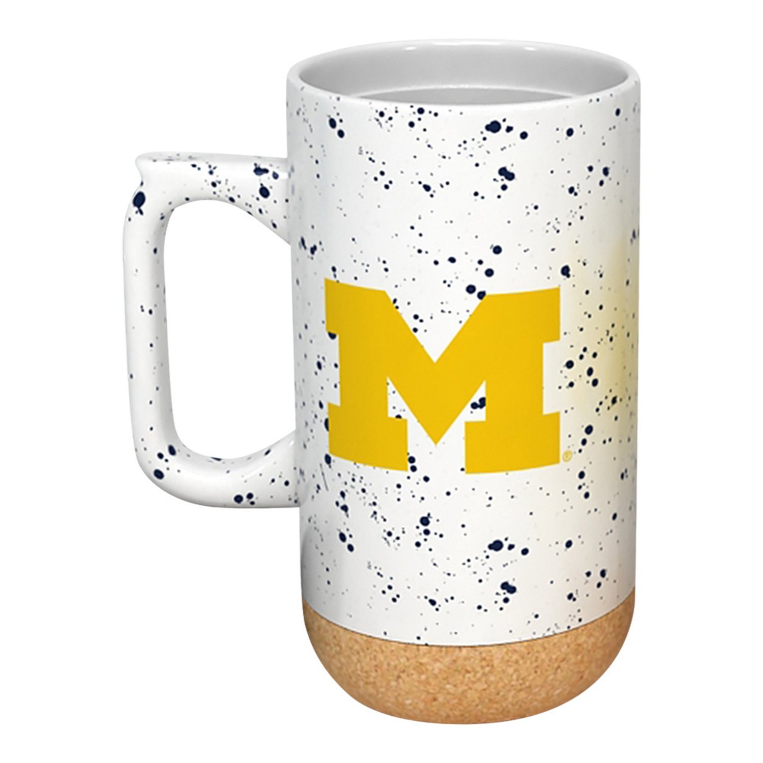 Michigan Wolverines 18oz Speckle Cork Mug - view number 2