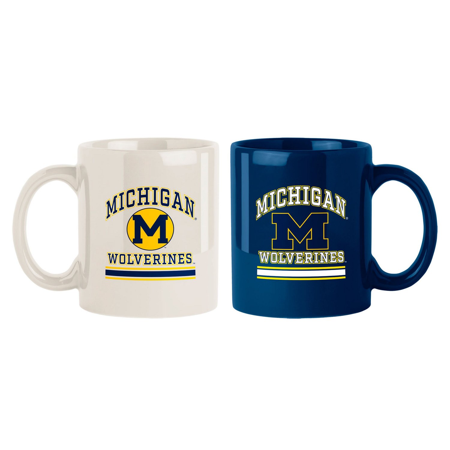 Michigan Wolverines 2-Pack 15oz Color Mug Set                                                                                    - view number 1