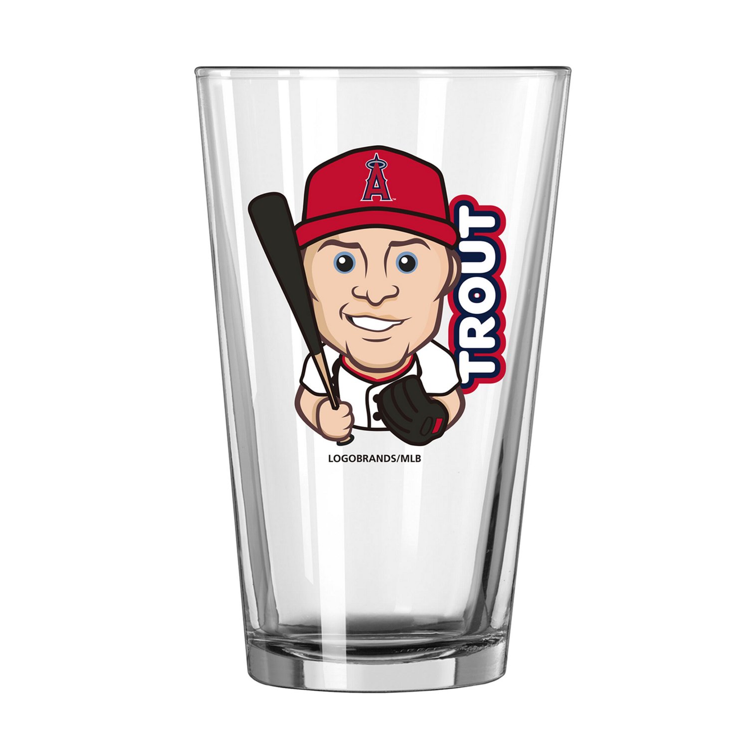 Trout Pint Glass