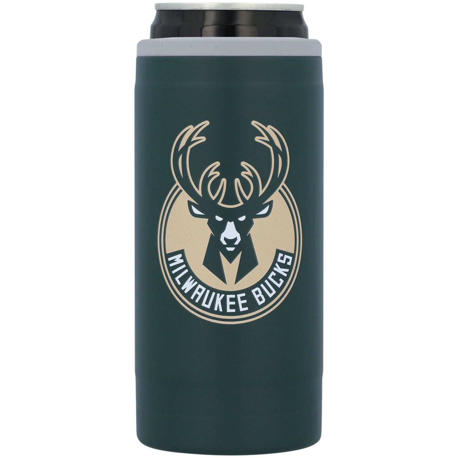 Milwaukee Bucks 12oz Flipside Powdercoat Slim Can Cooler - view number 1