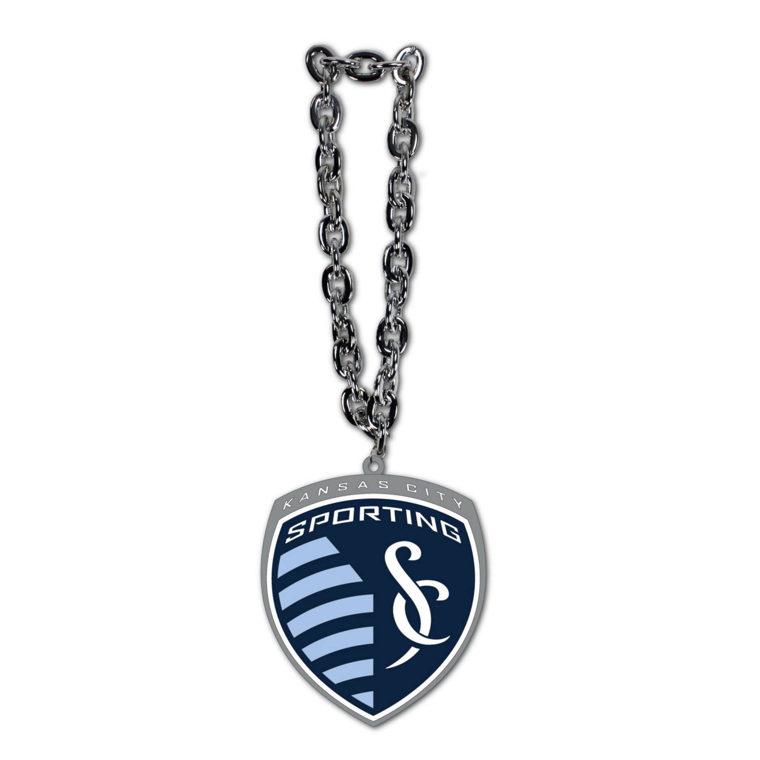 MOJO Sporting Kansas City Team Logo Fan Chain Necklace