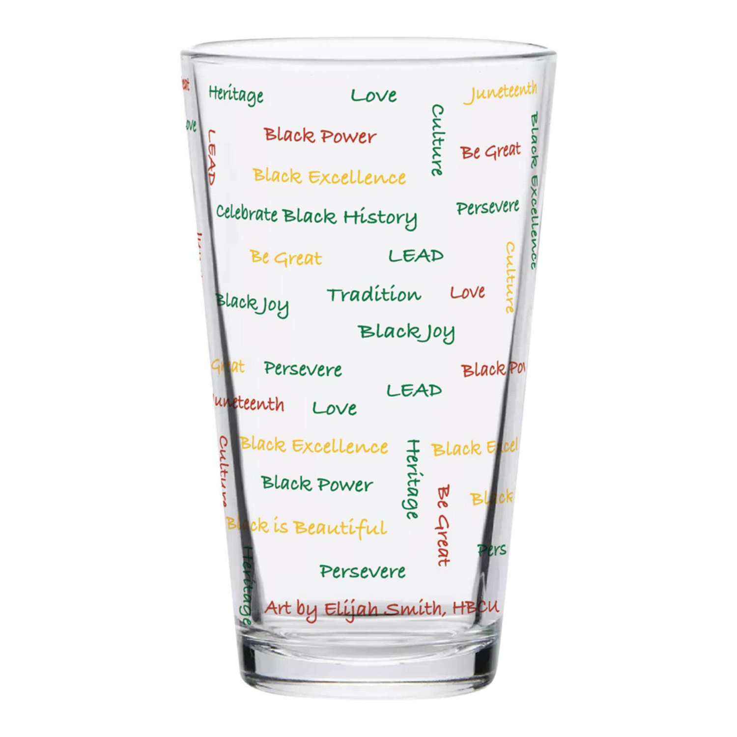 Morehouse Maroon Tigers 16oz Pint Glass - view number 2