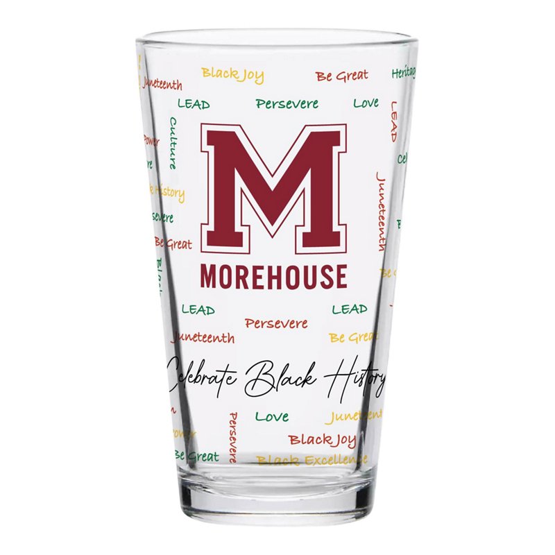 Indigo Falls Morehouse Maroon Tigers 16oz Pint Glass - NCAA Novelty at Academy Sports