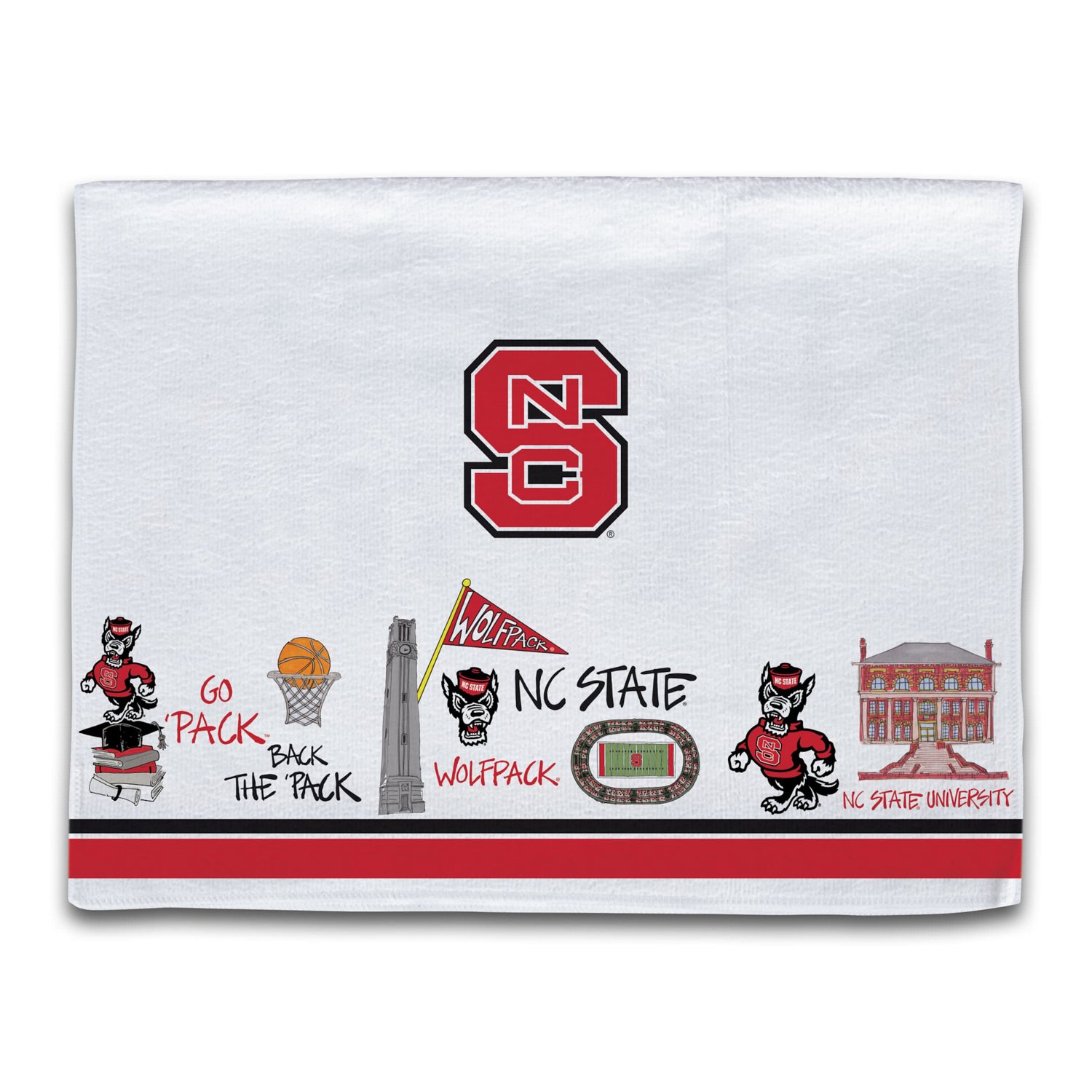 NC State Wolfpack Icon Towel