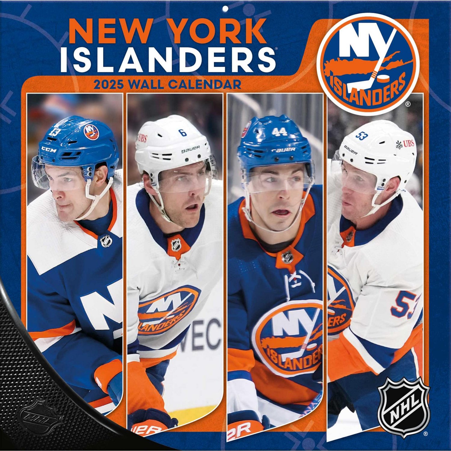 New York Islanders 2024-2025 12 x 12 Team Wall Calendar