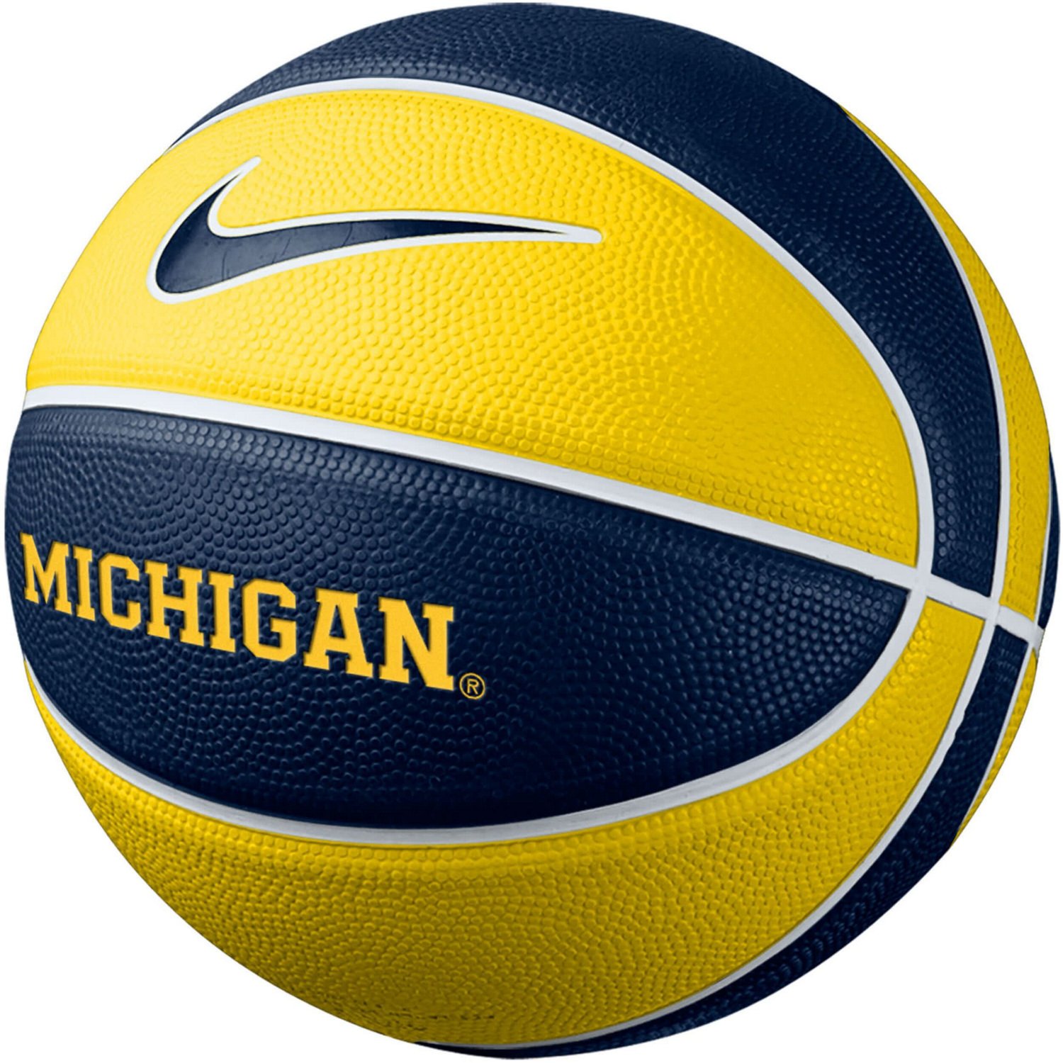 Nike Michigan Wolverines Training Rubber Basketball - view number 2