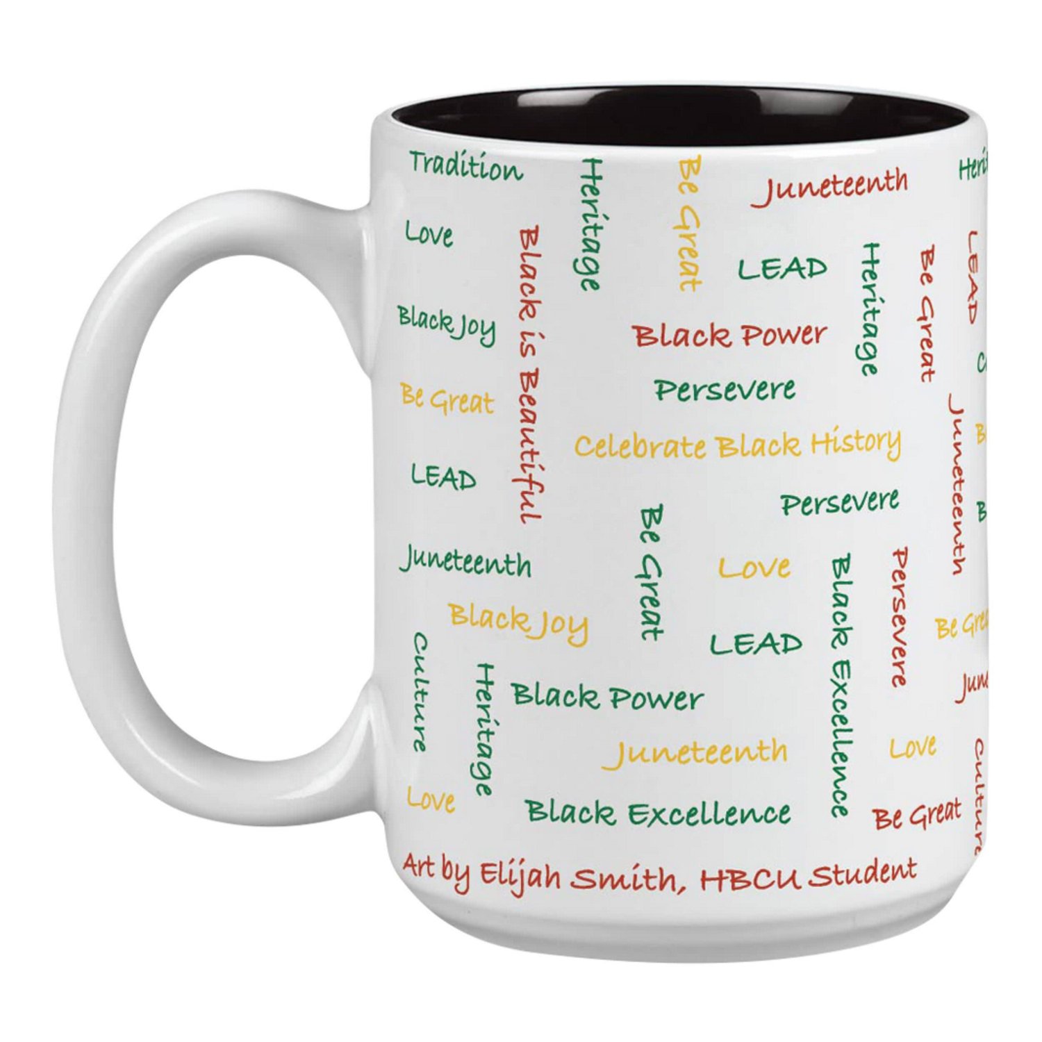 North Carolina Central Eagles 15oz History Month Mug - view number 2