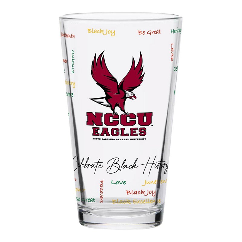 Indigo Falls North Carolina Central Eagles 16oz Pint Glass - NCAA Novelty at Academy Sports