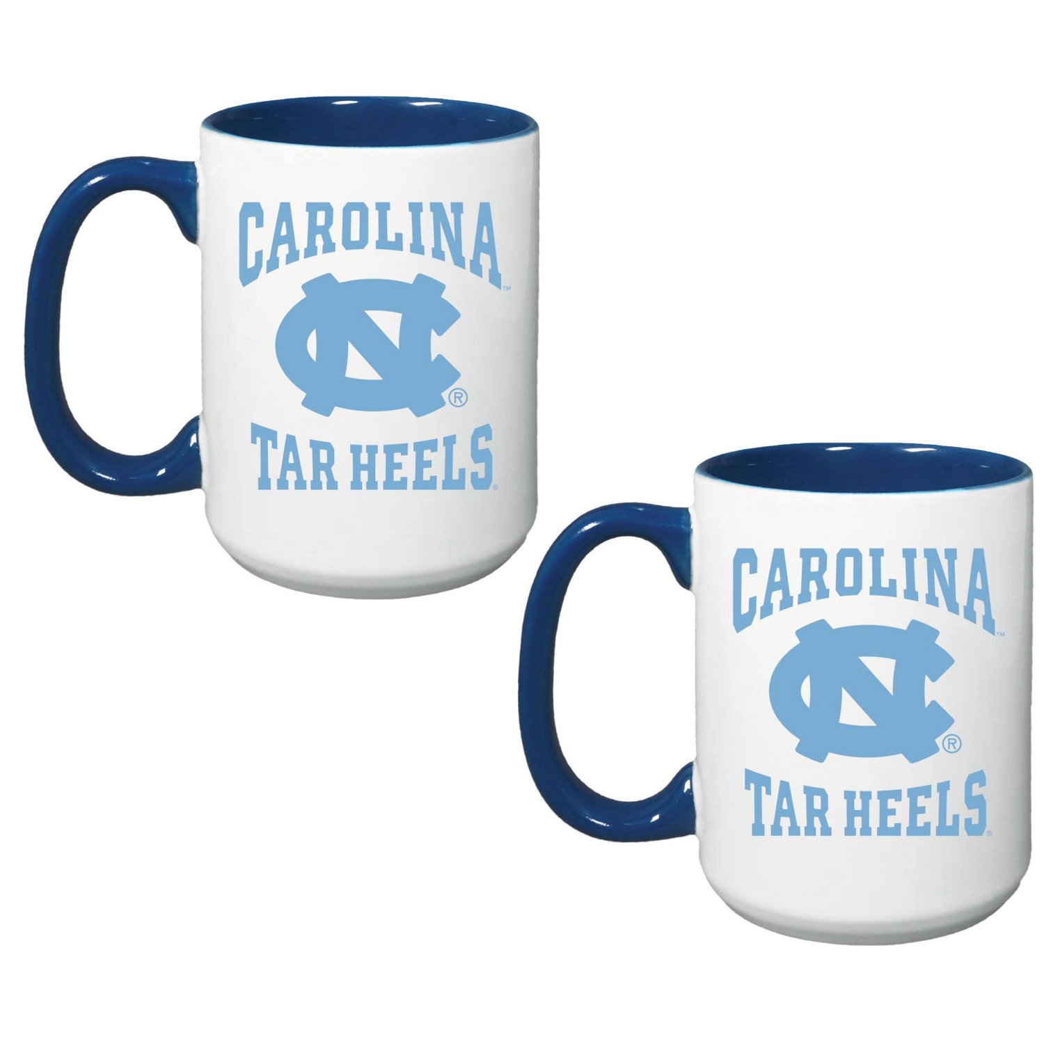 North Carolina Tar Heels 15oz Combo 2-Pack Mug Set - view number 2