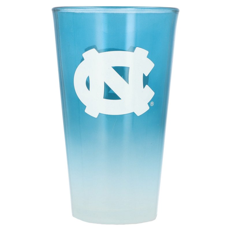 The Memory Company North Carolina Tar Heels 16oz Ombre Pint Glass - NCAA Novelty at Academy Sports