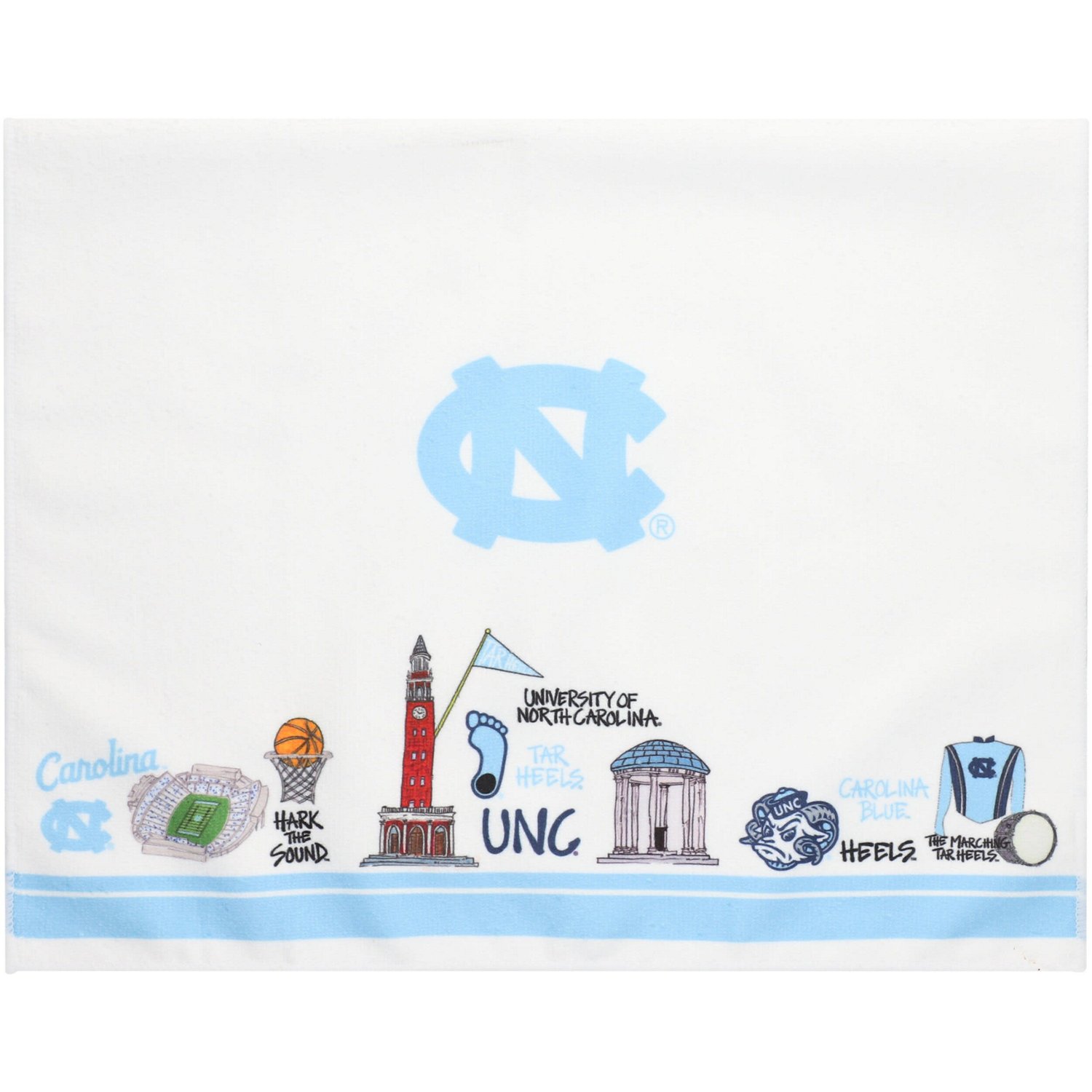North Carolina Tar Heels Icon Towel