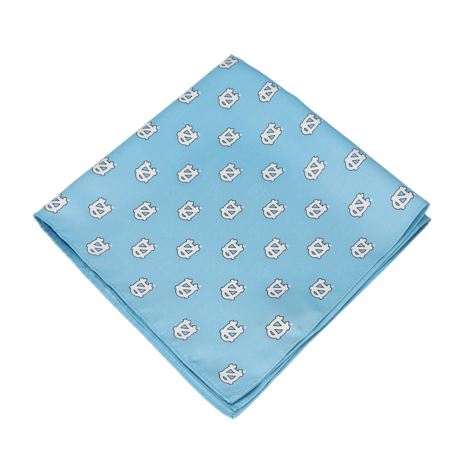 North Carolina Tar Heels Kerchief Pocket Square                                                                                  - view number 1