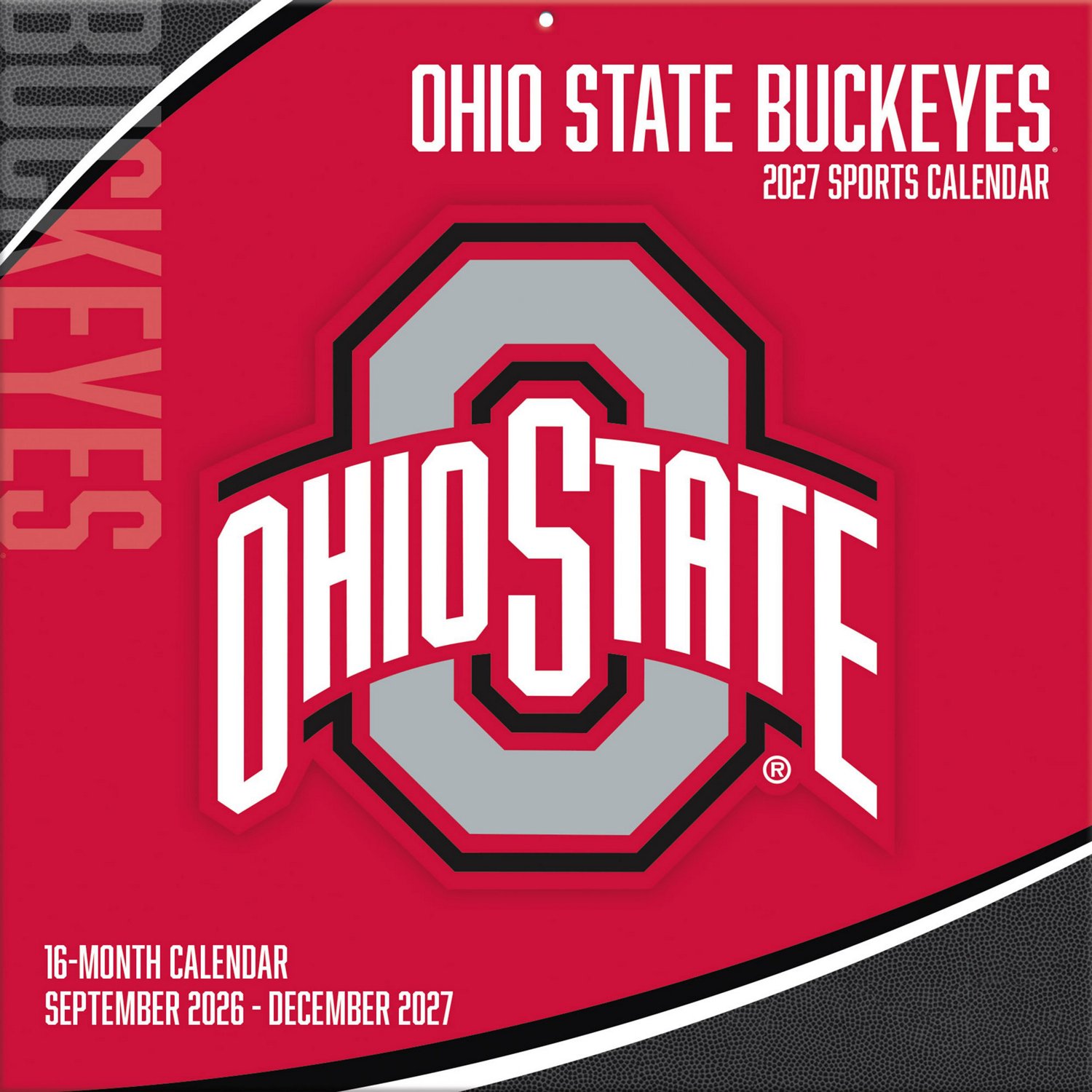 Ohio State Buckeyes 2027 12 x 12 Team Wall Calendar