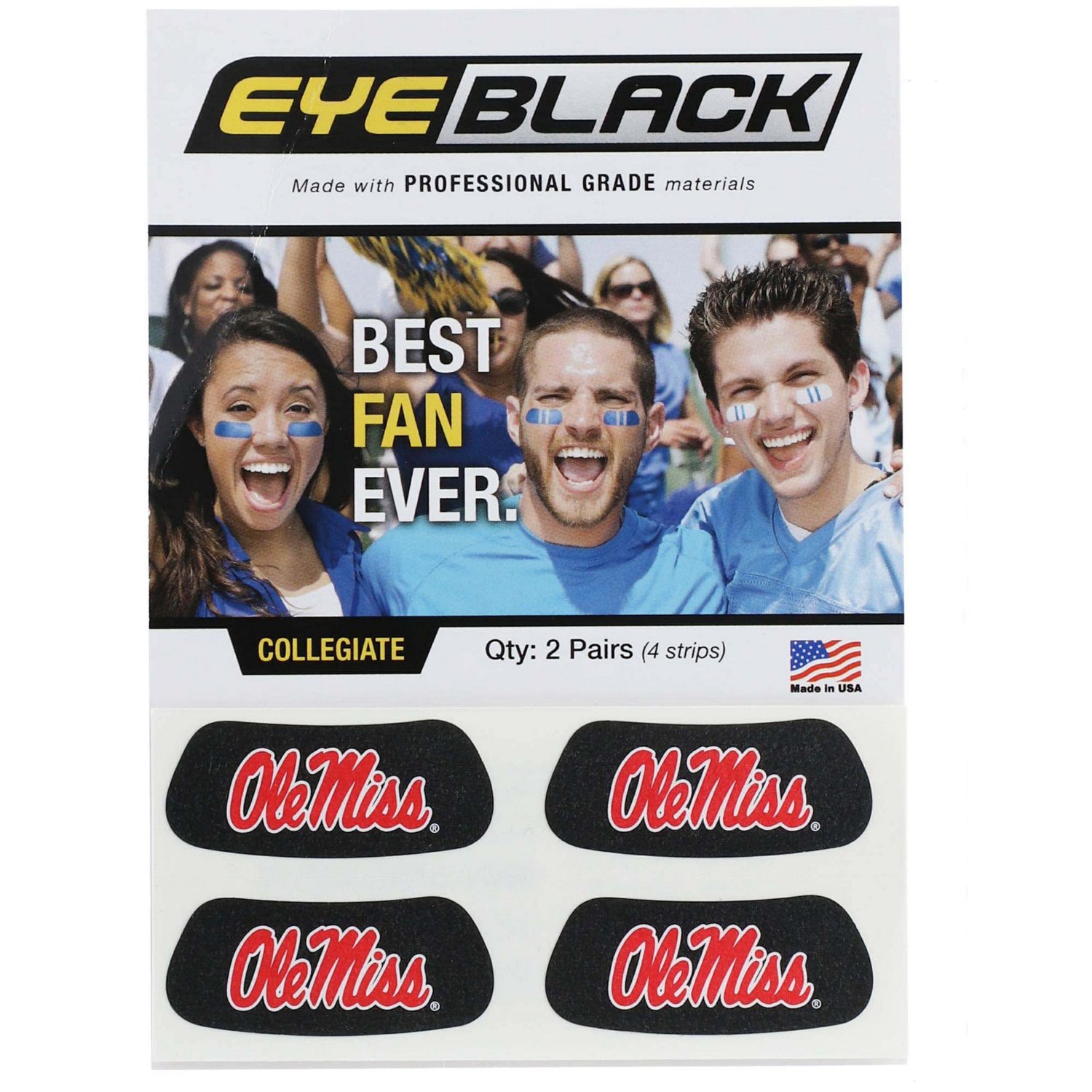 Ole Miss Rebels Two-Pack Script EyeStickers