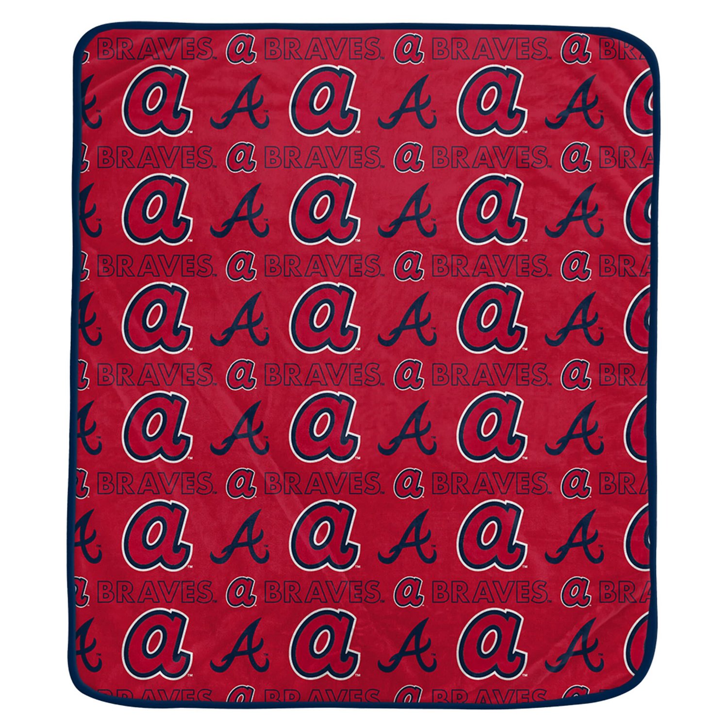 Pegasus Atlanta Braves 60 x 70 Home  Away Two-Piece Blanket Set
