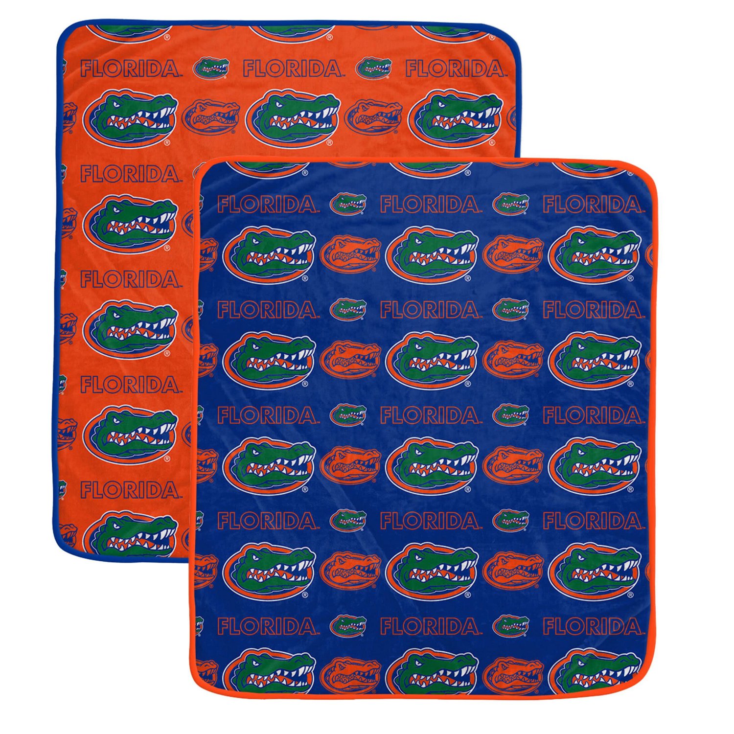 Pegasus Florida Gators 60 x 70 Home  Away Two-Piece Blanket Set
