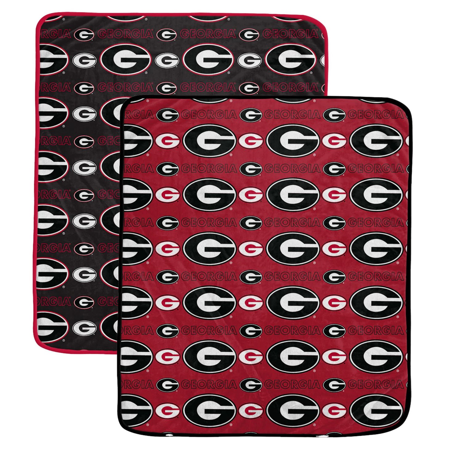 Pegasus Georgia Bulldogs 60 x 70 Home  Away Two-Piece Blanket Set