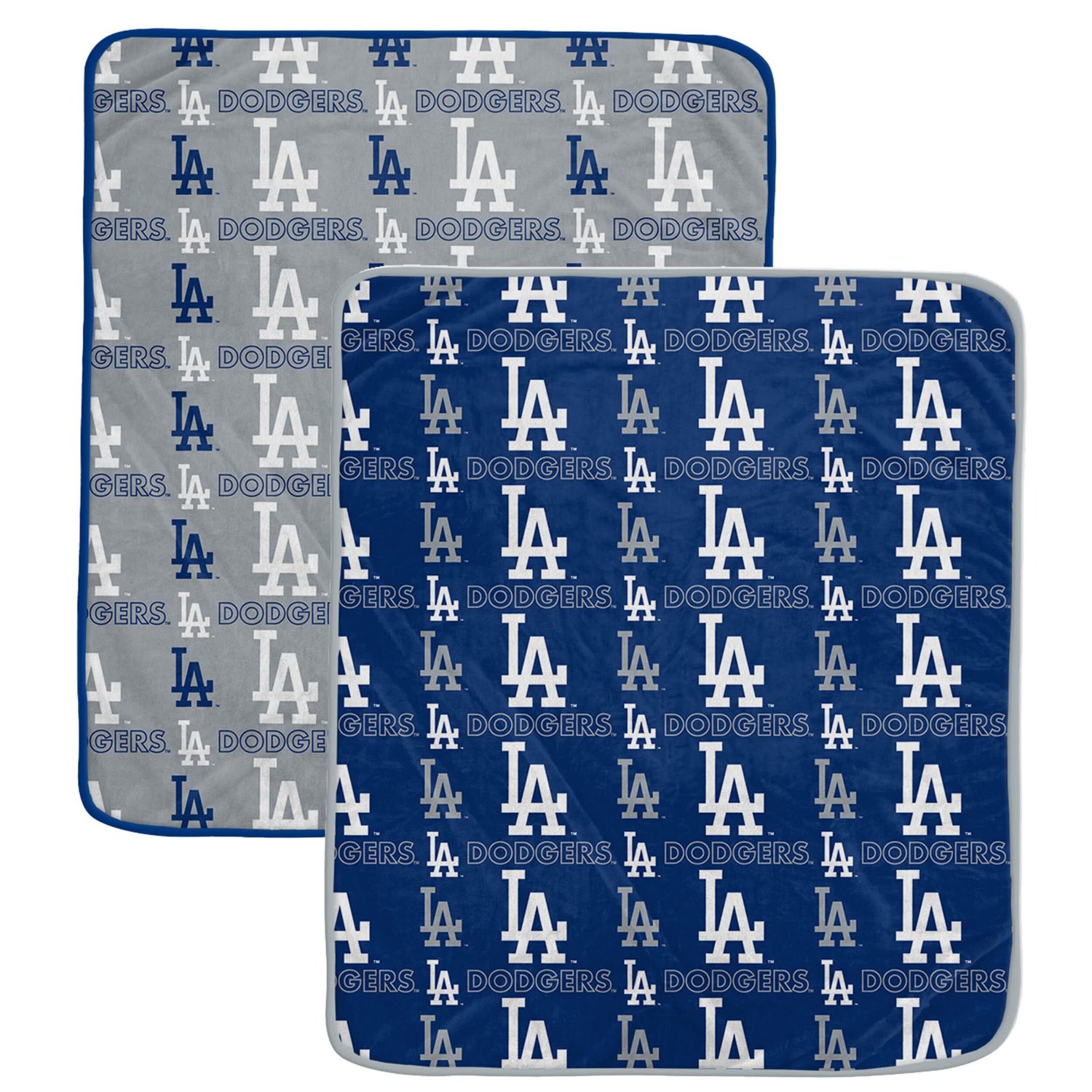 Pegasus Los Angeles Dodgers 60 x 70 Home  Away Two-Piece Blanket Set