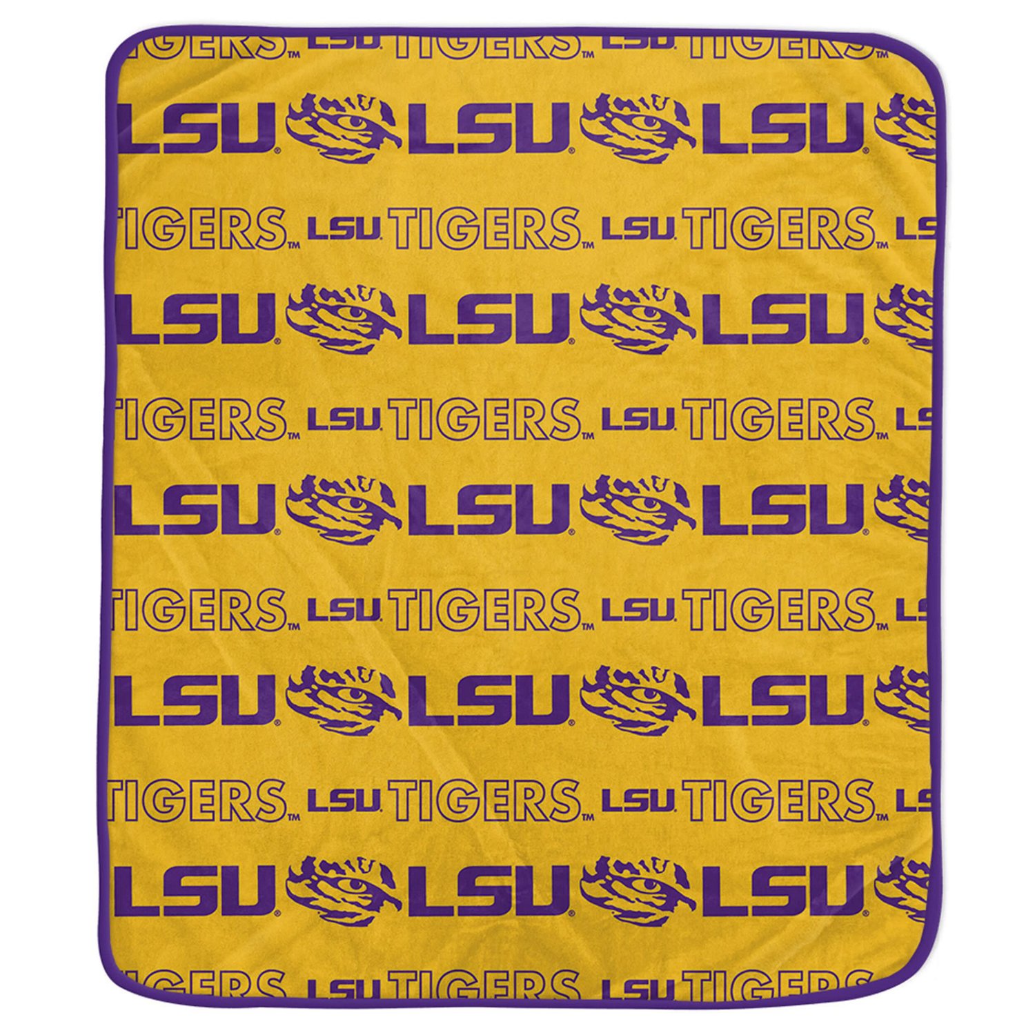 Pegasus LSU Tigers 60 x 70 Home  Away Two-Piece Blanket Set