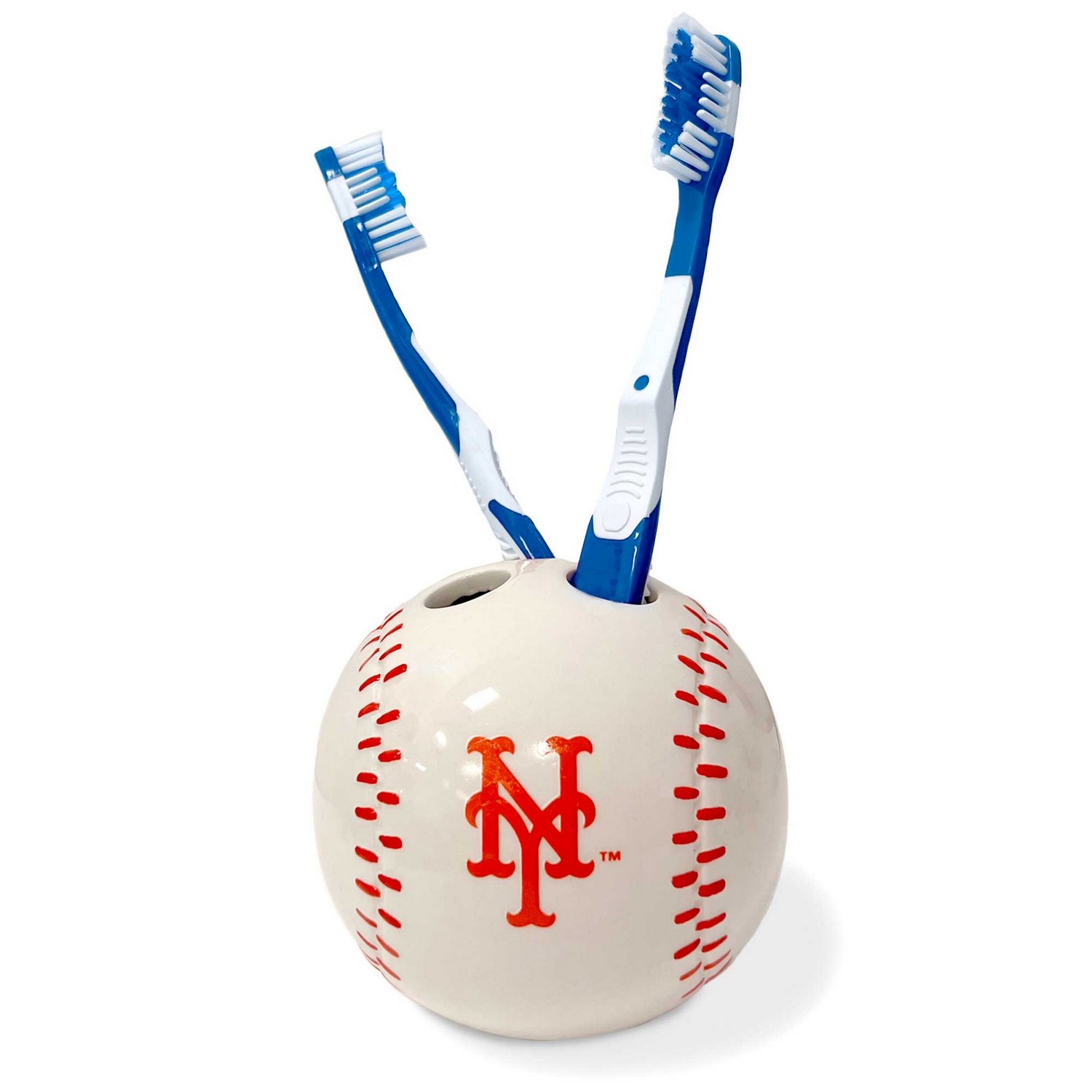 Pegasus New York Mets Team Ball Toothbrush Holder