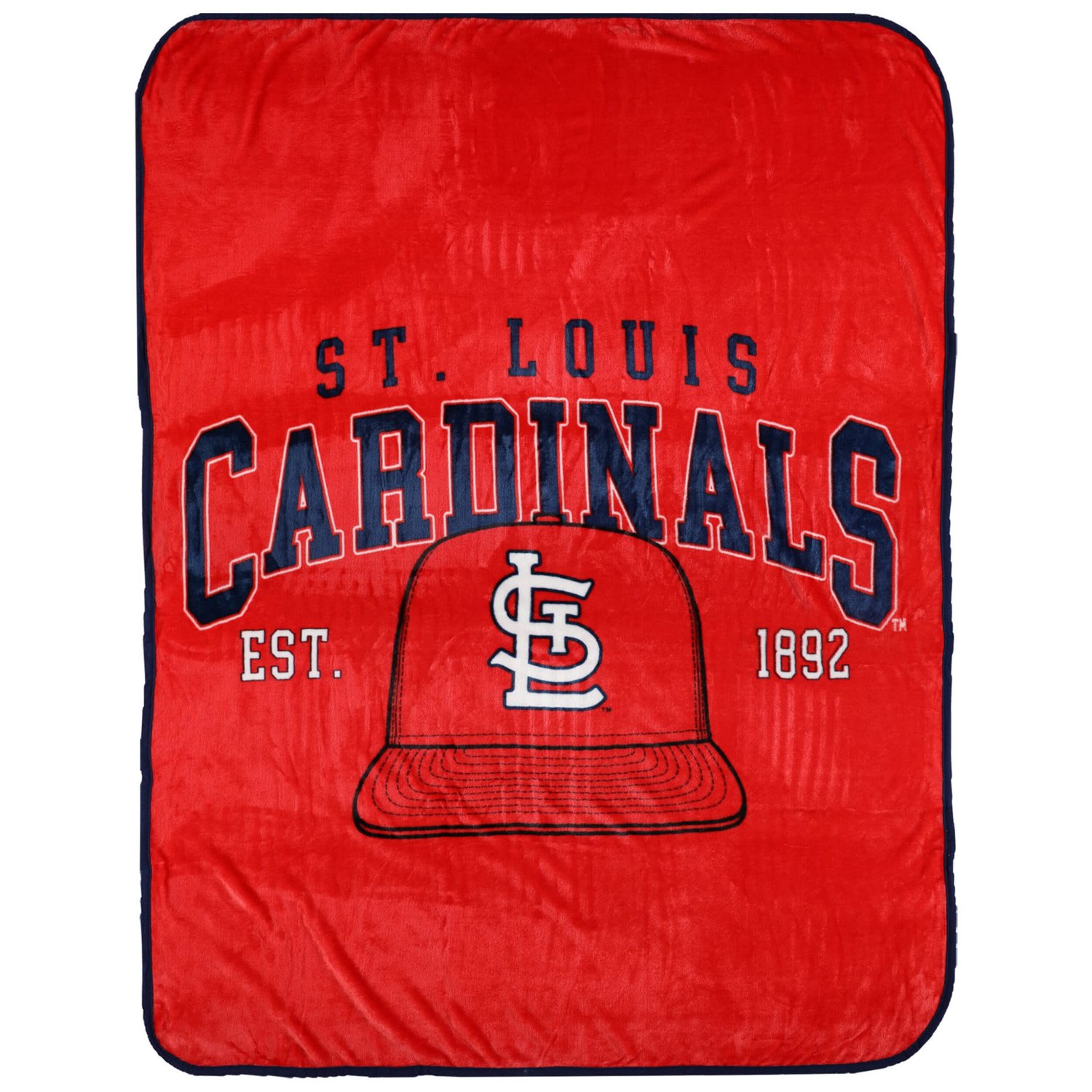 Pegasus St Louis Cardinals Vintage Arch Ultra Soft 50" x 60" Blanket
