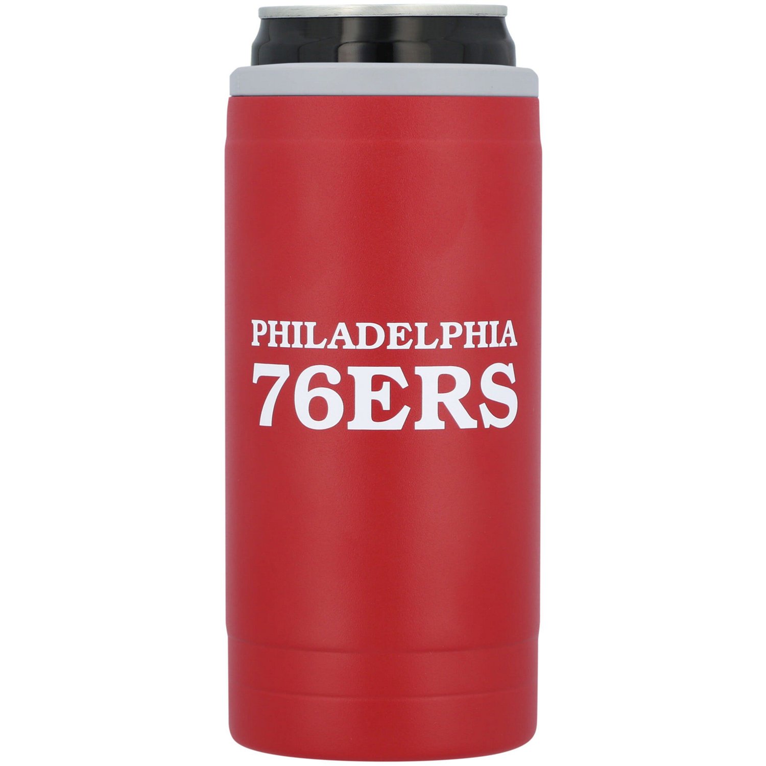 Philadelphia 76ers 12oz Flipside Powdercoat Slim Can Cooler - view number 2
