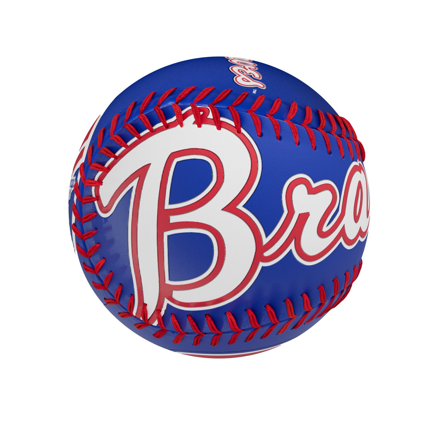 Rawlings Braves Retro Baseball - view number 7