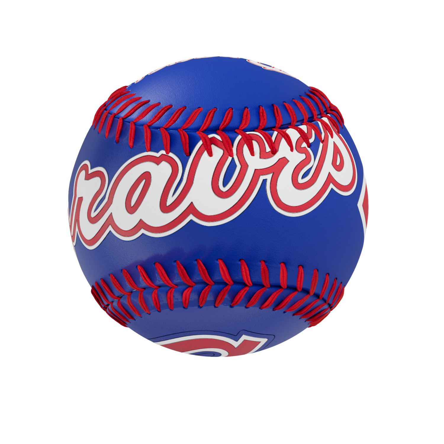 Rawlings Braves Retro Baseball - view number 5