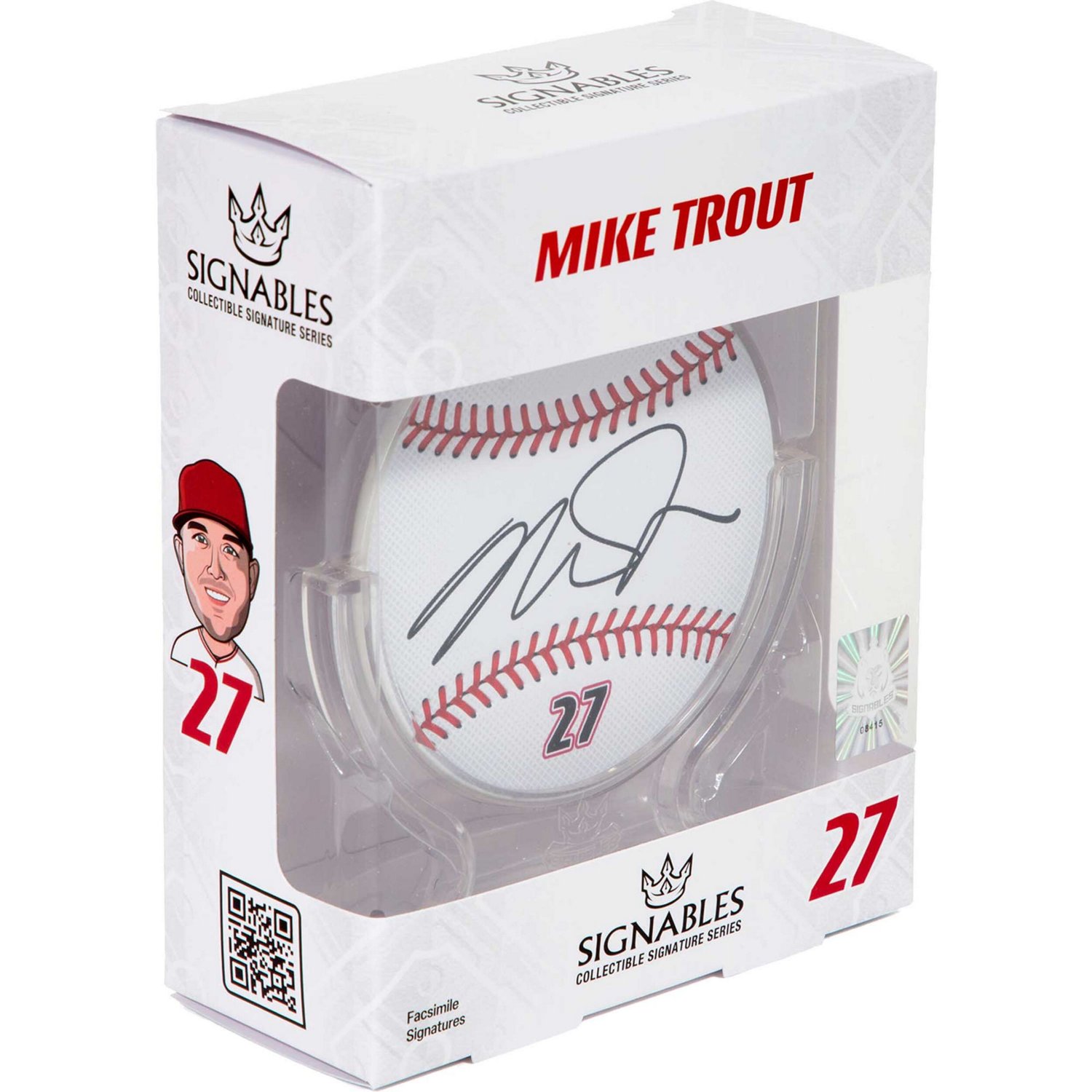 Signables Mike Trout Los Angeles Angels Signature Series Collectible                                                             - view number 3