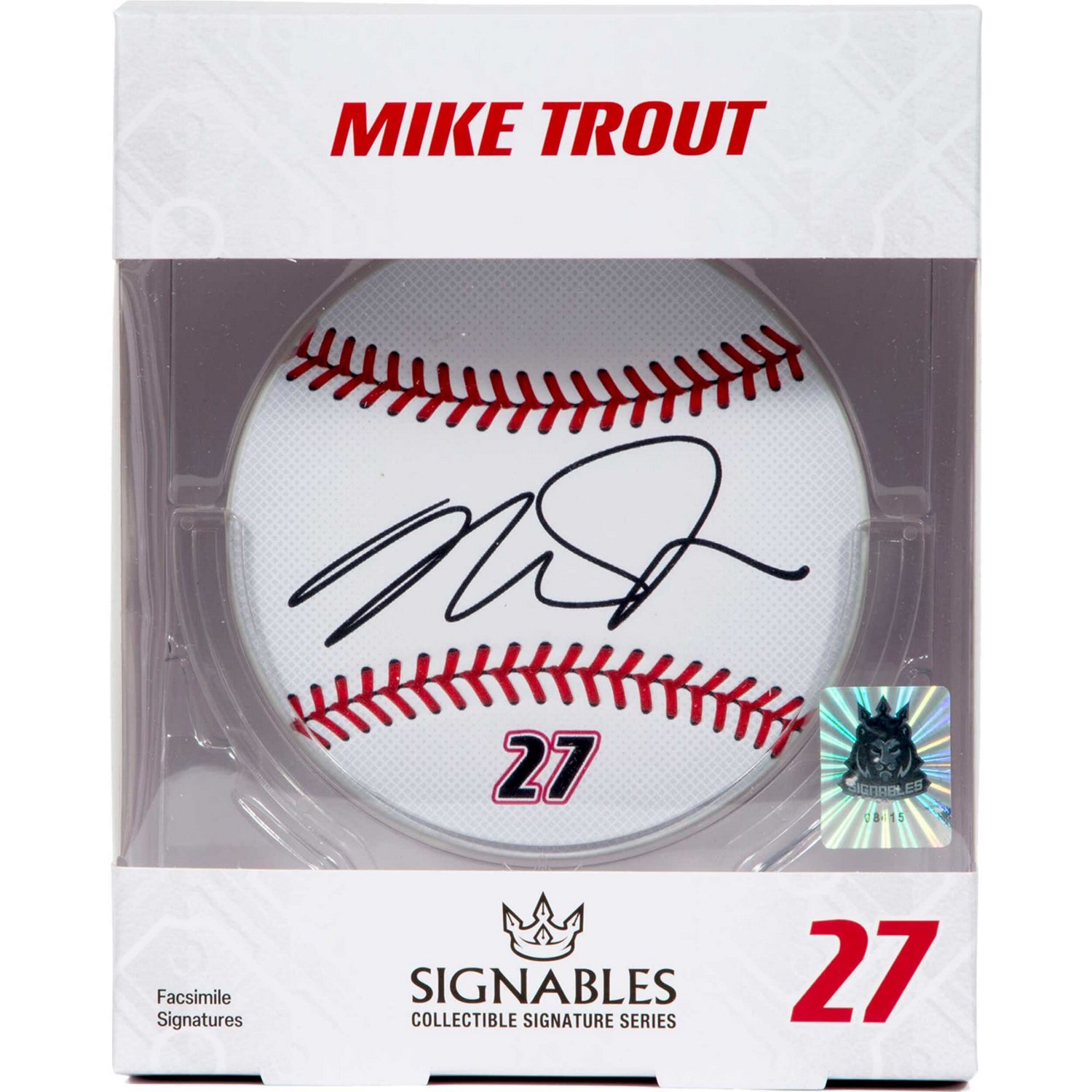 Signables Mike Trout Los Angeles Angels Signature Series Collectible                                                             - view number 4