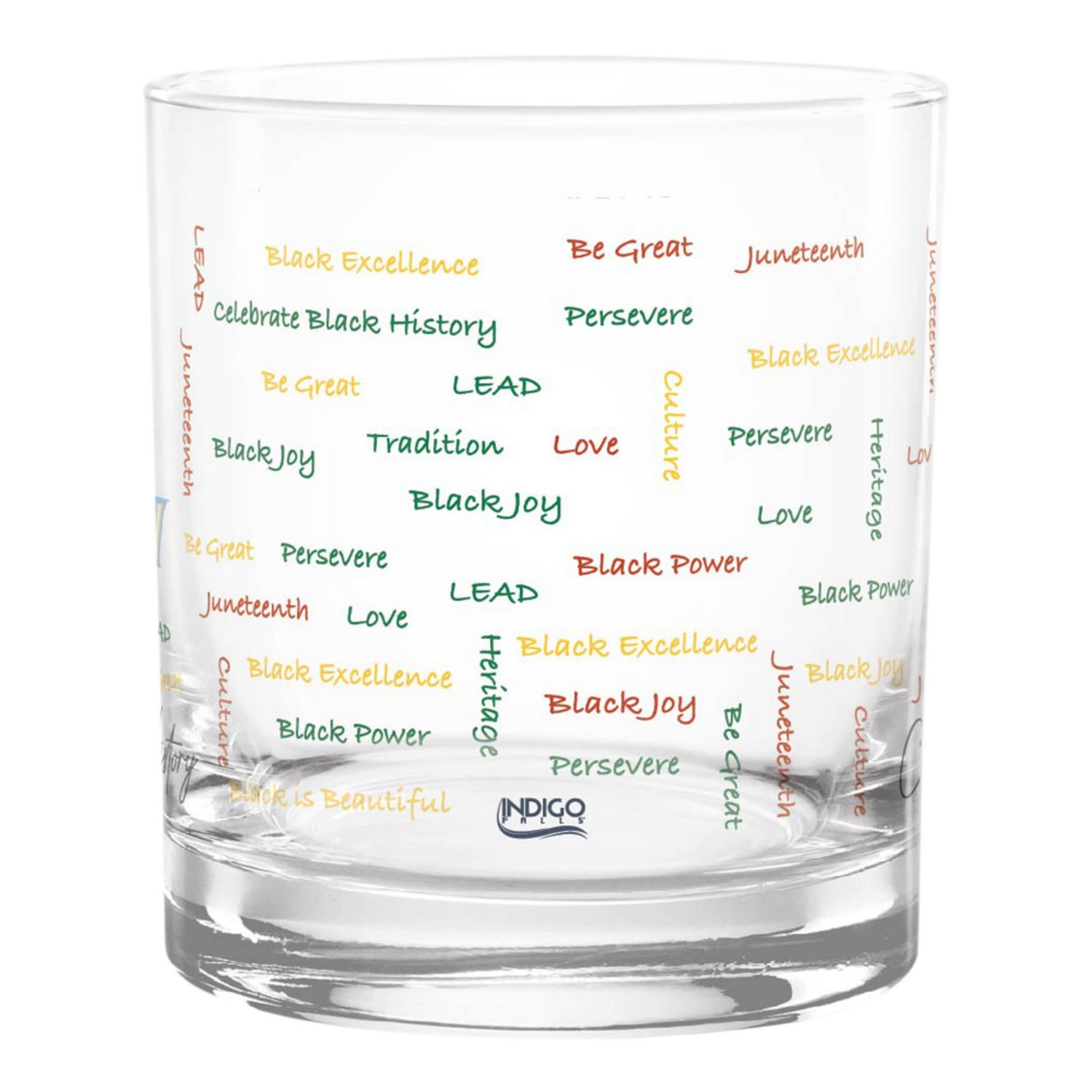 Southern University Jaguars 14oz History Month Rocks Glass                                                                       - view number 2