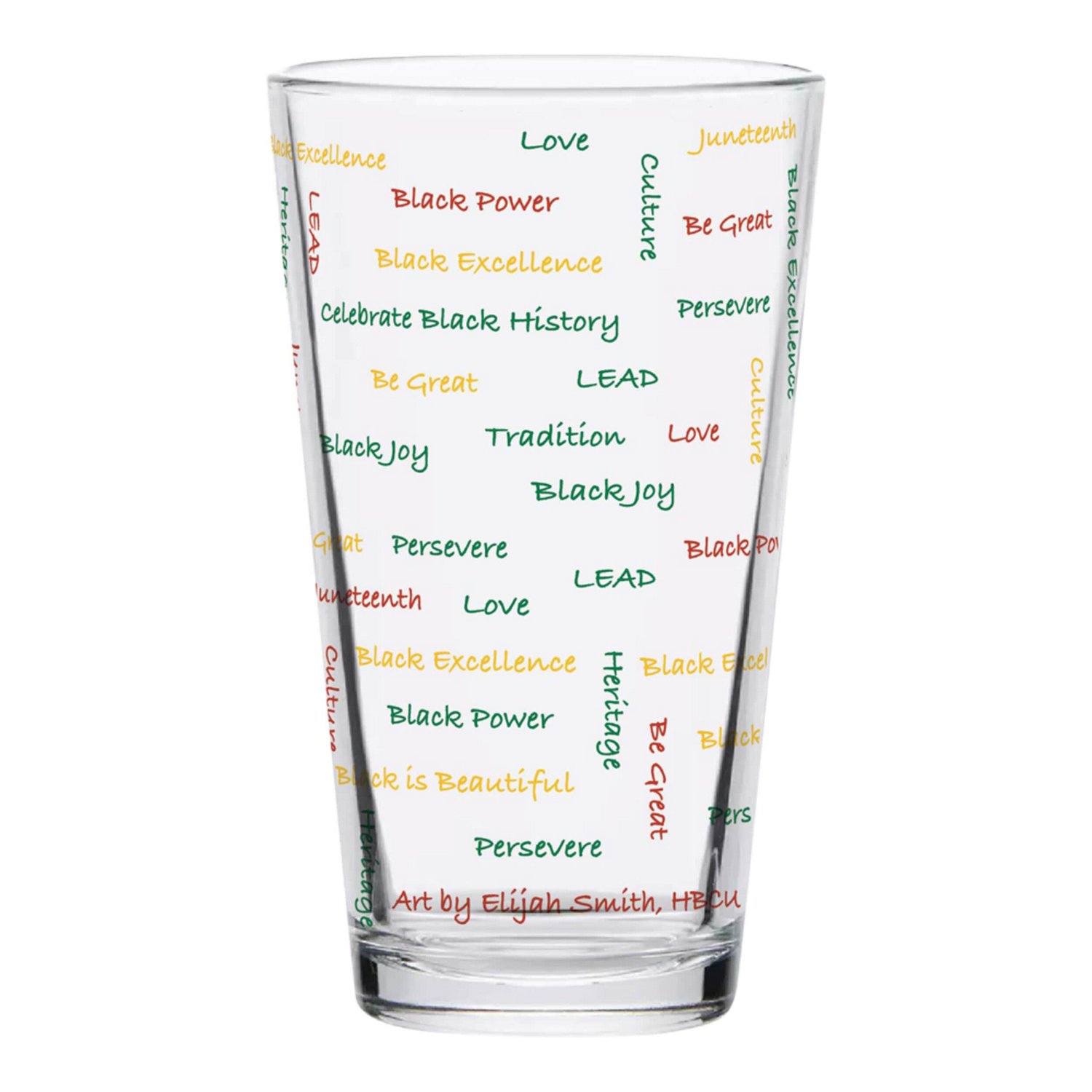 Spelman College Jaguars 16oz Pint Glass                                                                                          - view number 2