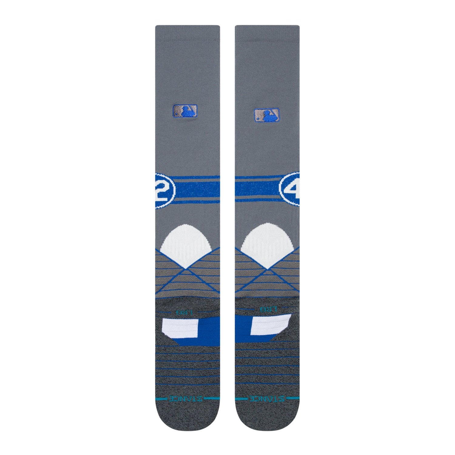 Stance Jackie Robinson Over the Calf Socks                                                                                       - view number 3